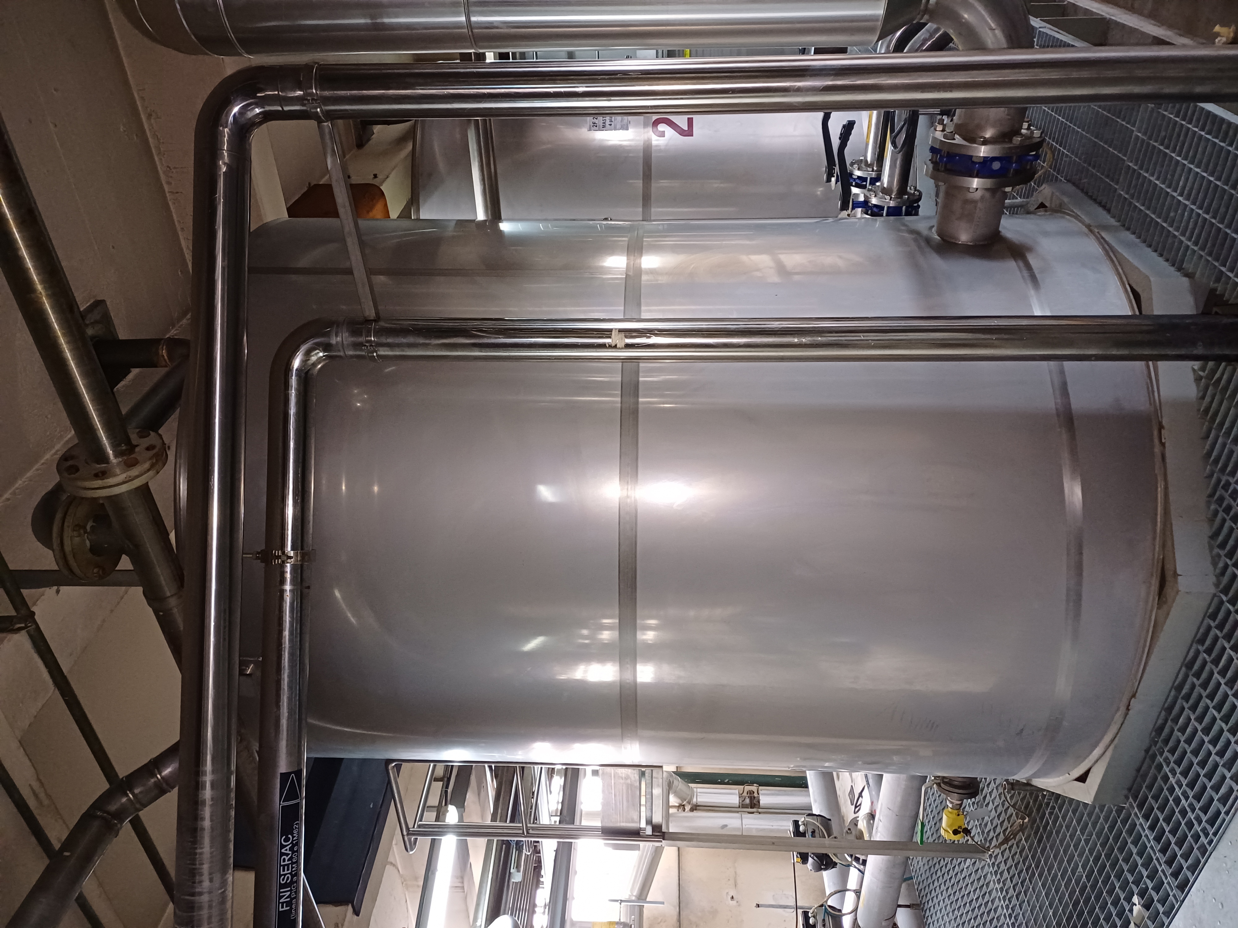 IPP# 245996, 5,878 L (1,553 gallons)  Stainless Steel 304  Tank For Sale