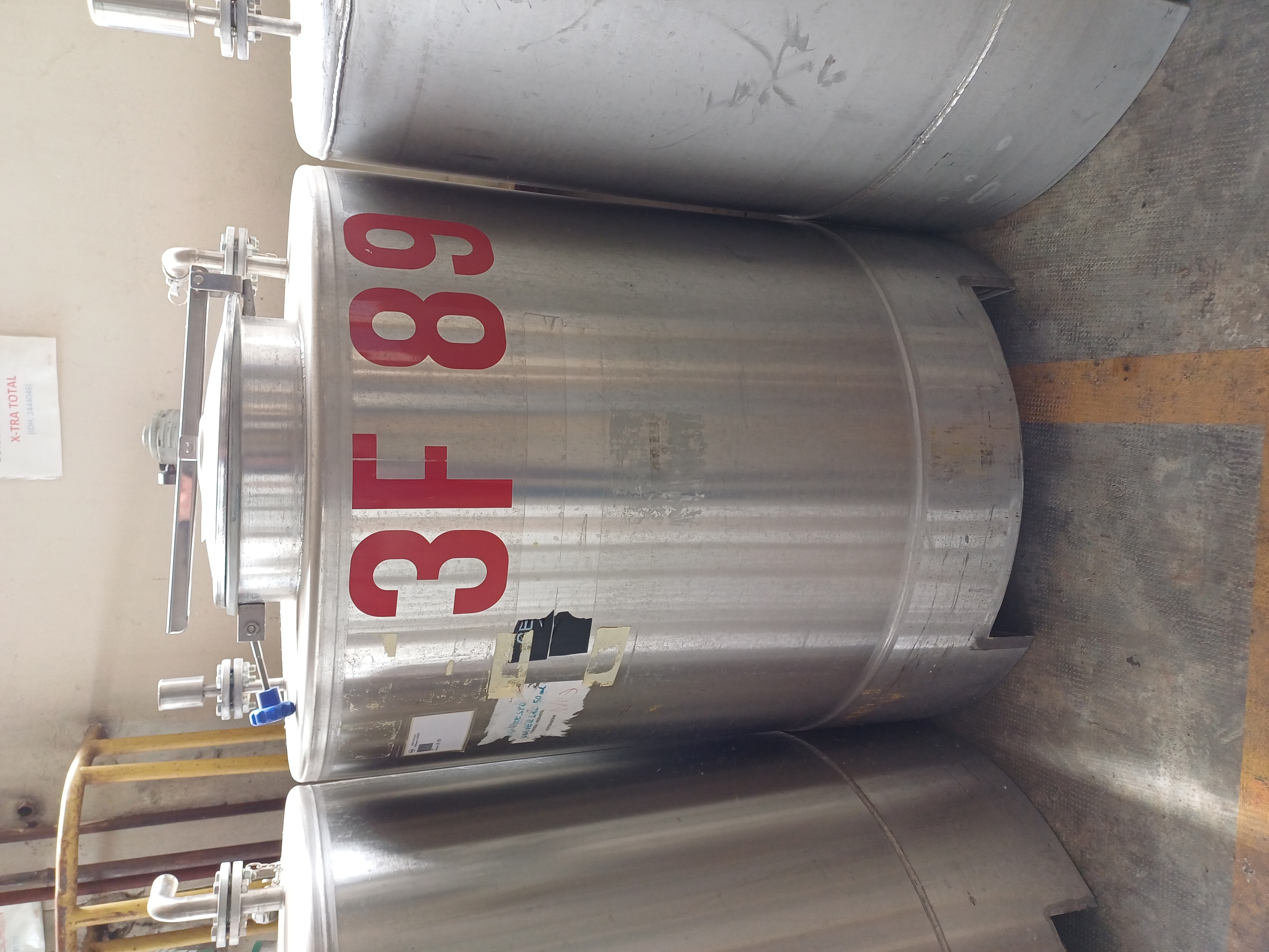 IPP# 245901, 752 L (198.7 gallons)  Stainless Steel 304  Tank For Sale