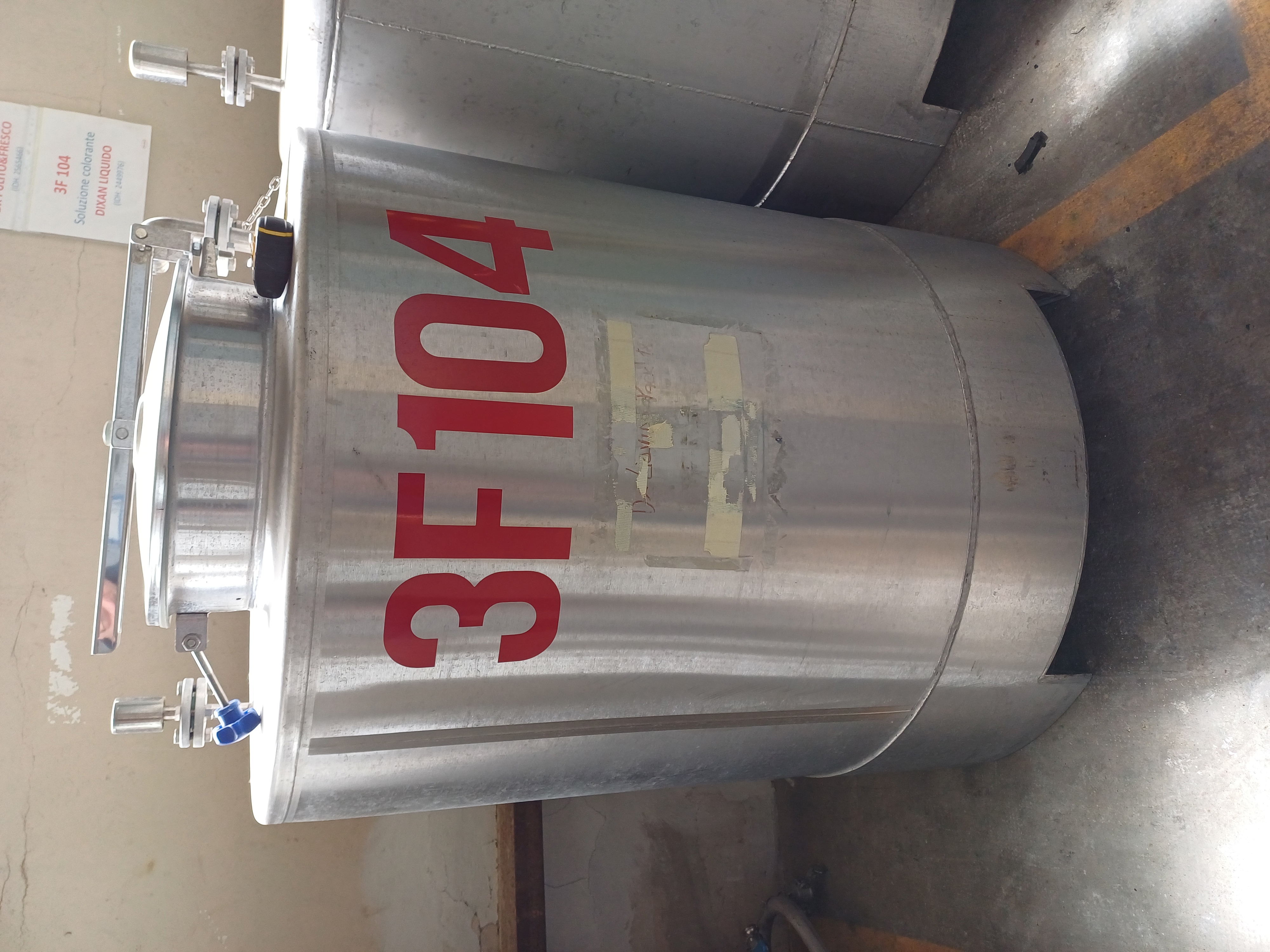 IPP# 245906, 752 L (198.7 gallons)  Stainless Steel 304  Tank For Sale