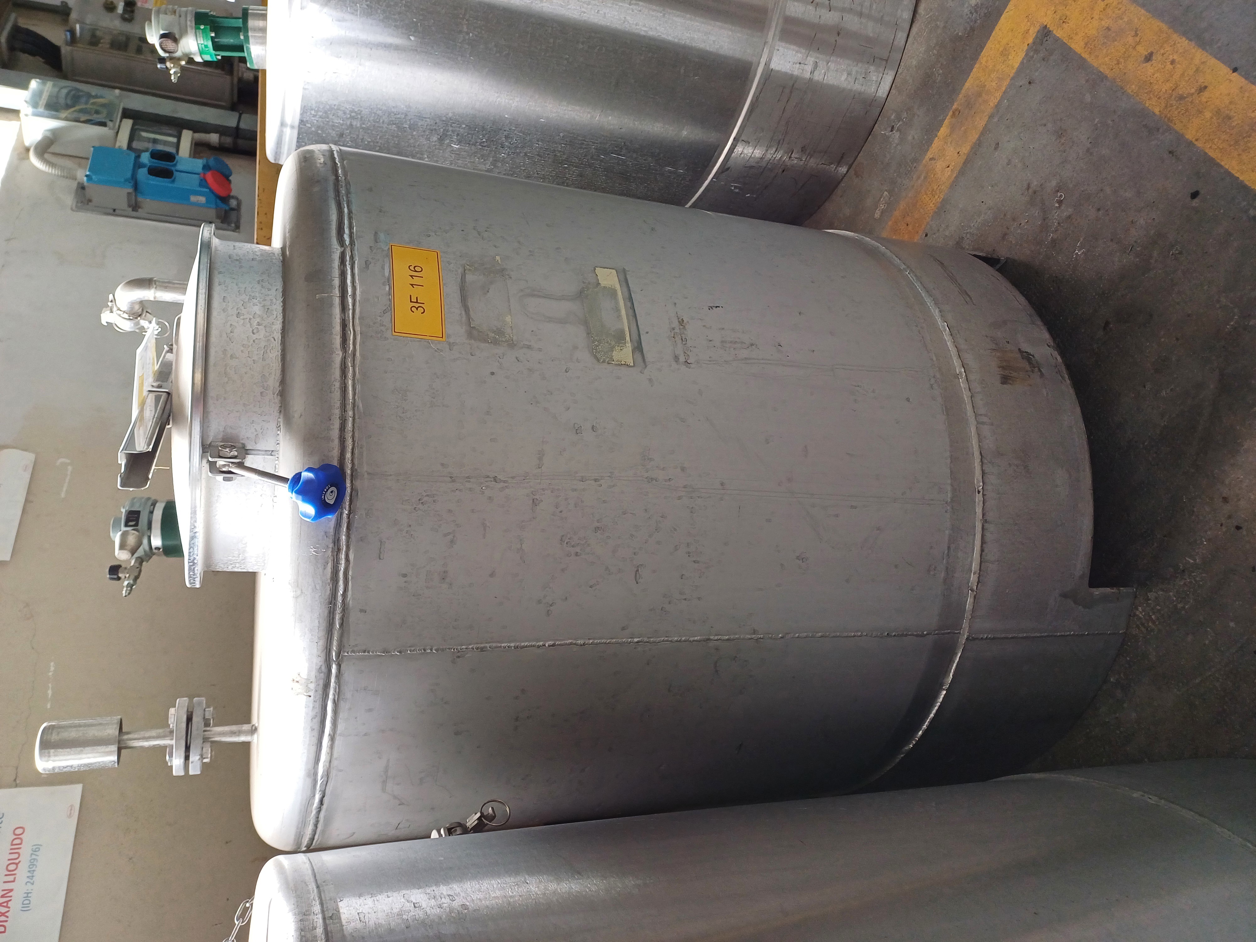 IPP# 245911, 752 L (198.7 gallons)  Stainless Steel 304  Tank For Sale