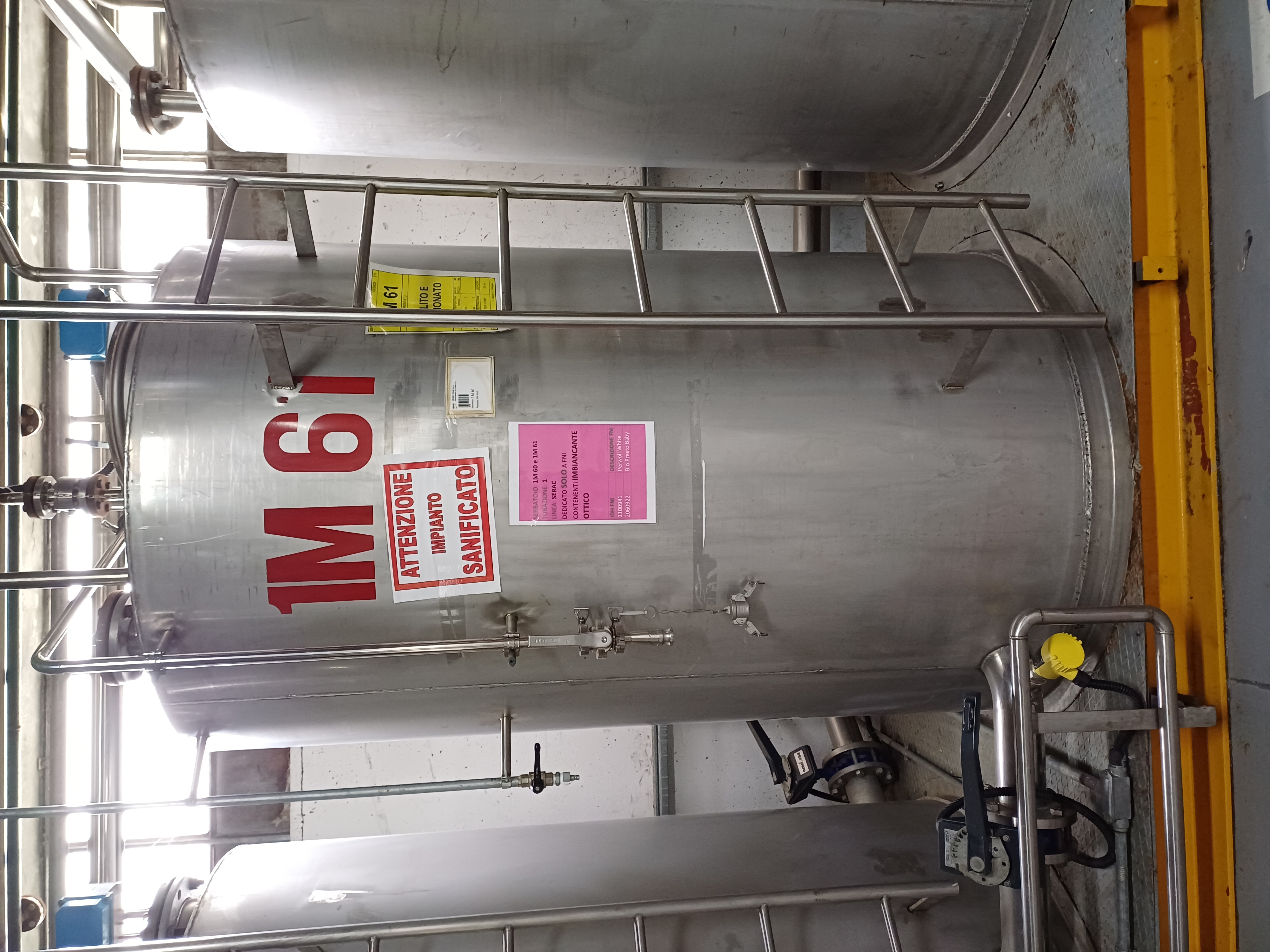 IPP# 245936, 2,438 L (644.1 gallons)  Stainless Steel 304  Tank For Sale