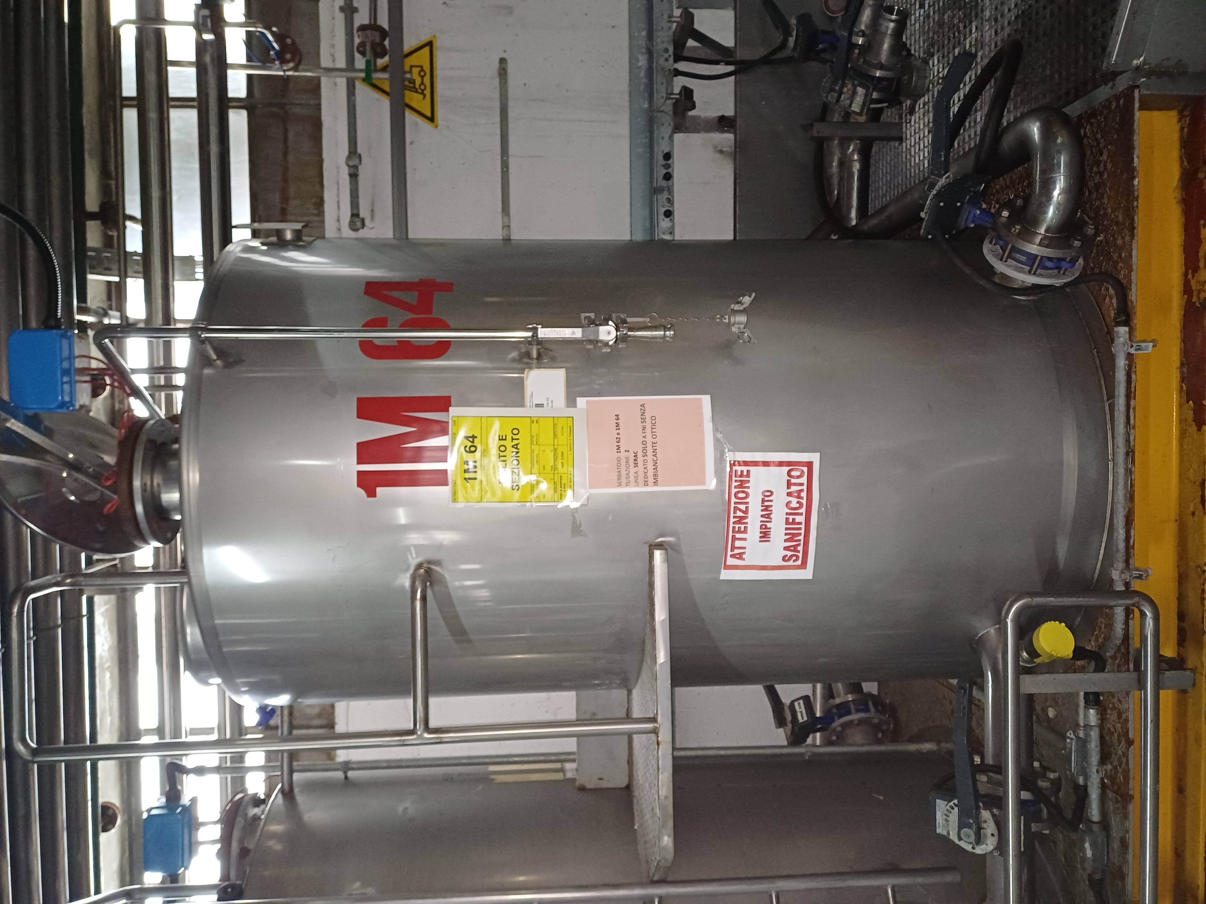 IPP# 245939, 2,438 L (644.1 gallons)  Stainless Steel 304  Tank For Sale