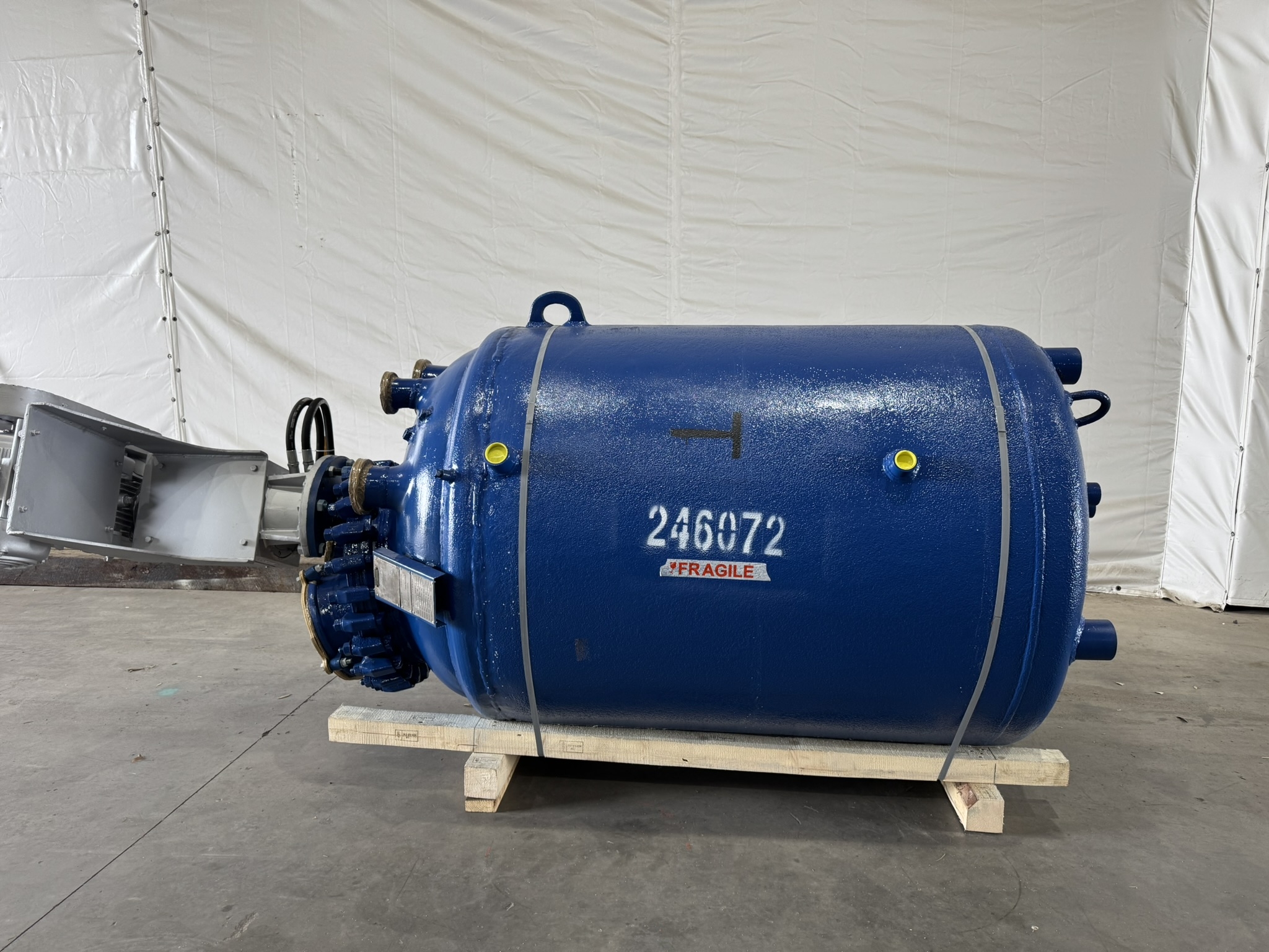 Glasslined Pfaudler RA Series Batch-Type Agitated Reactor - IPP# 246072