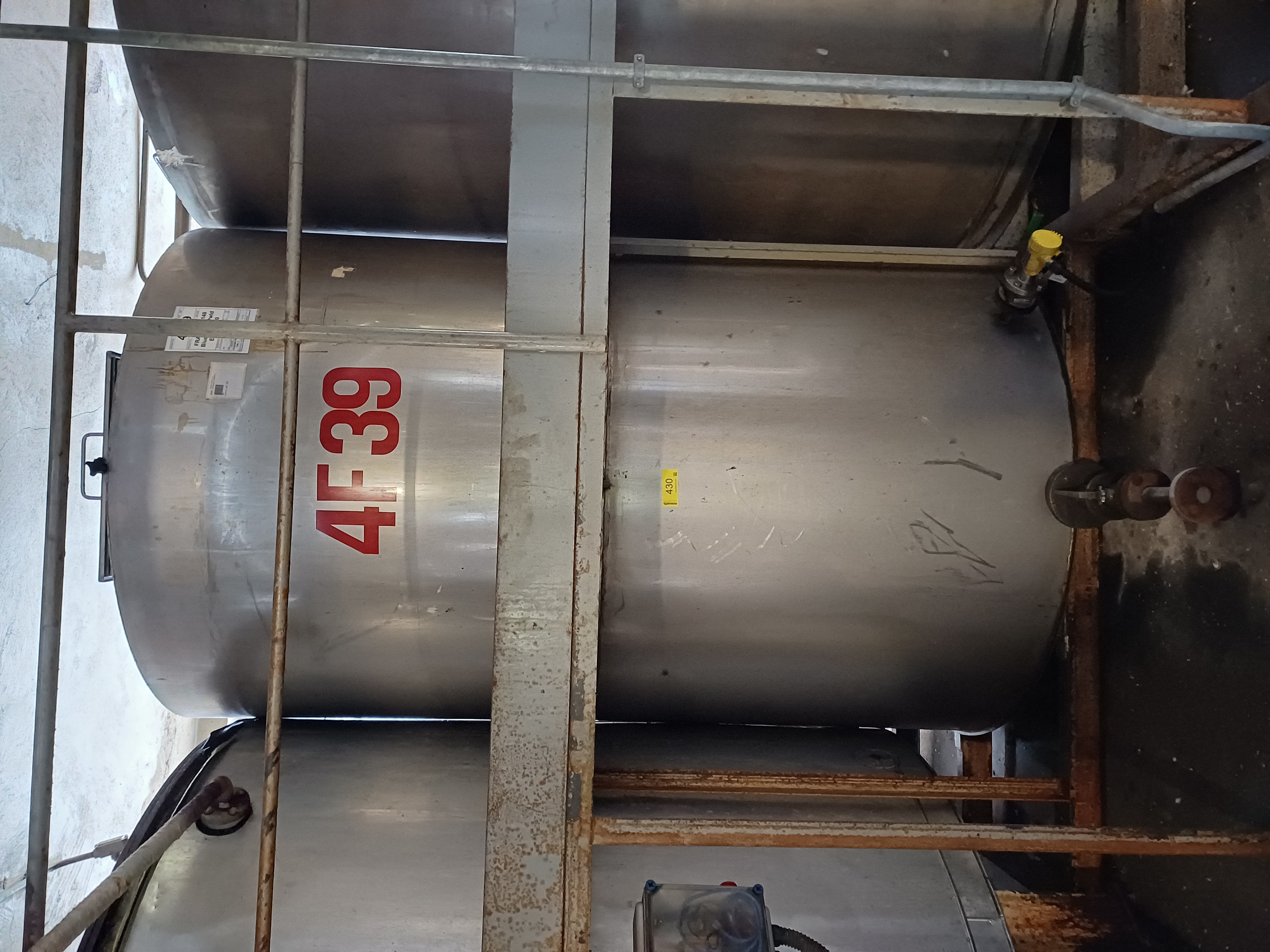 IPP# 246004, 5,100 L (1,347 gallons)  Stainless Steel 304  Tank For Sale