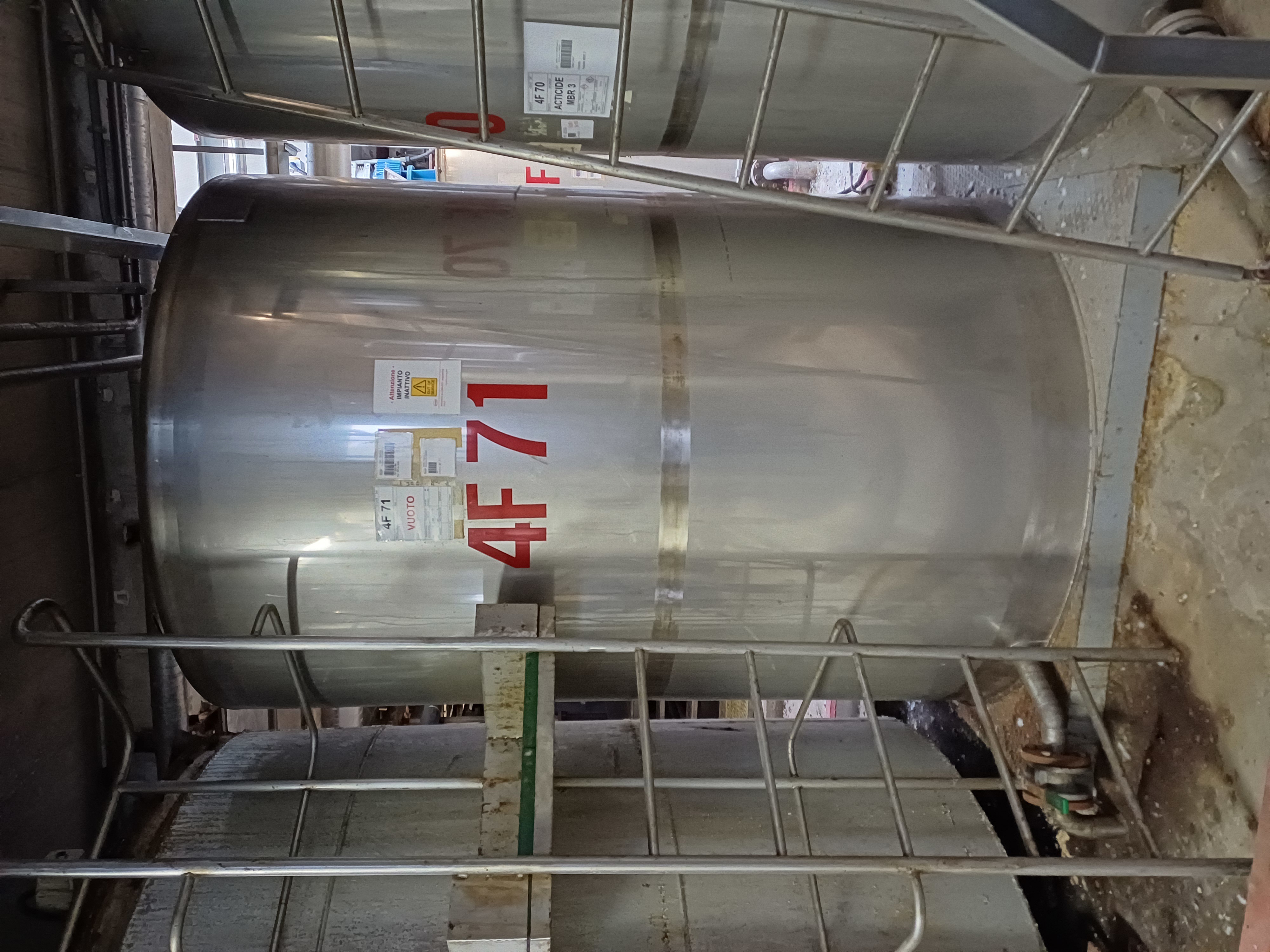 IPP# 246006, 5,243 L (1,385 gallons)  Stainless Steel 304  Tank For Sale