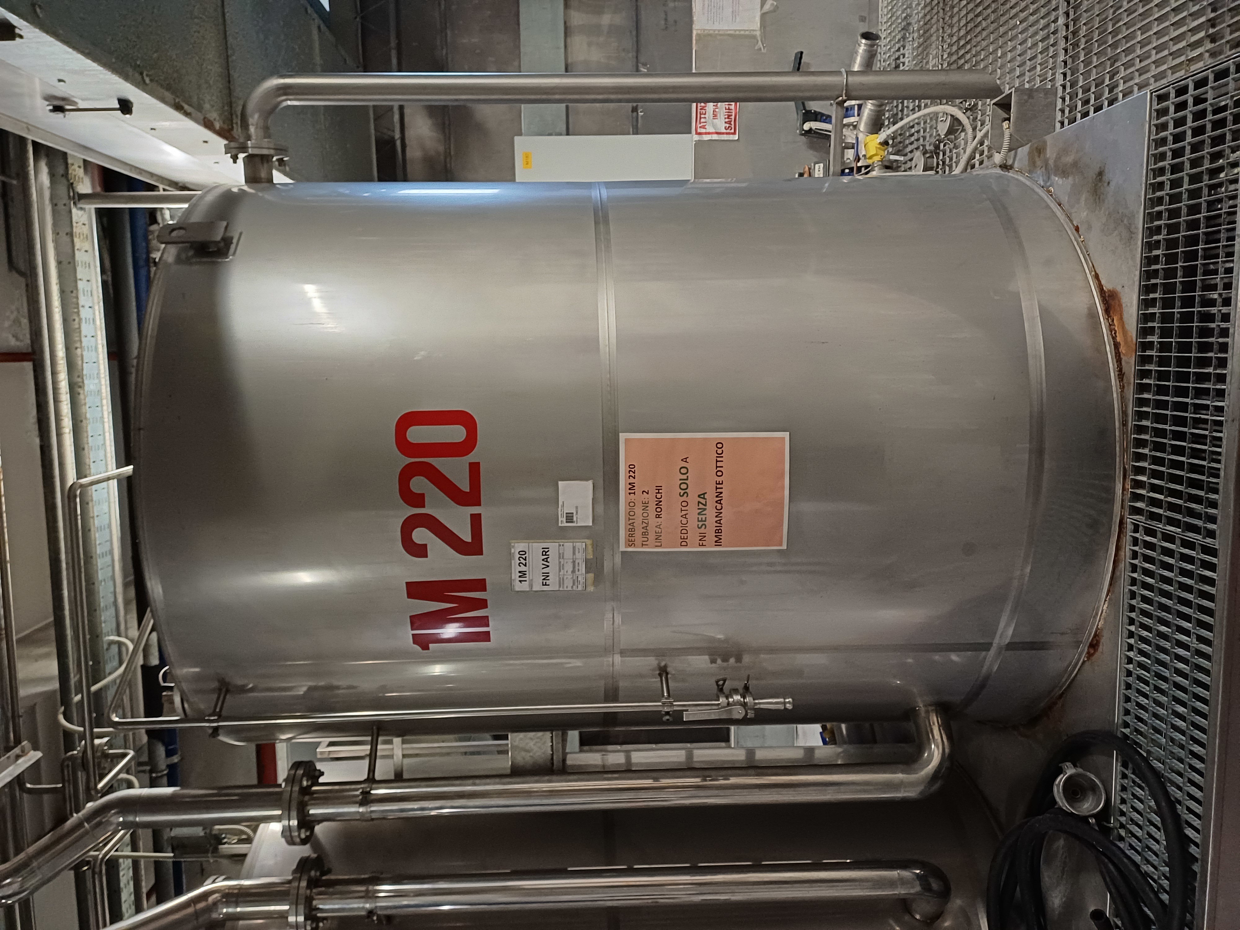 IPP# 246009, 5,878 L (1,553 gallons)  Stainless Steel 304  Tank For Sale