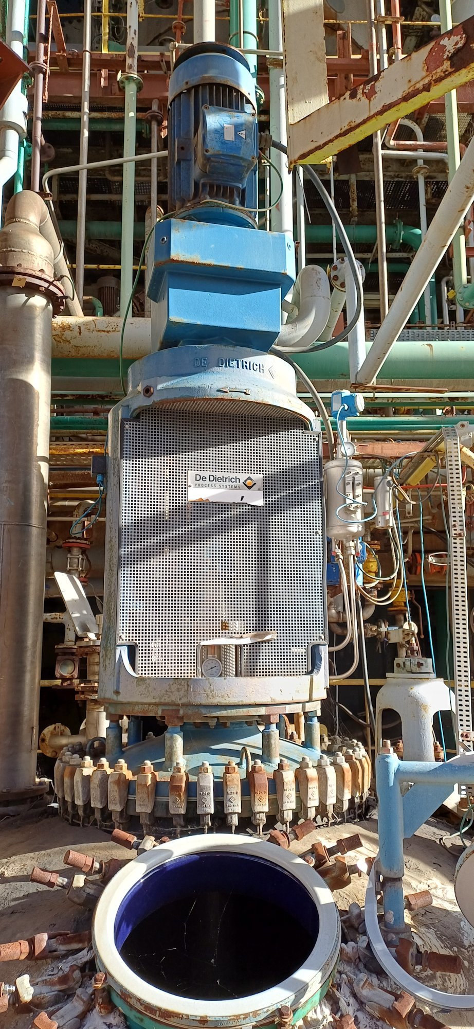 Glasslined DeDietrich Batch-Type Agitated Reactor - IPP# 246450