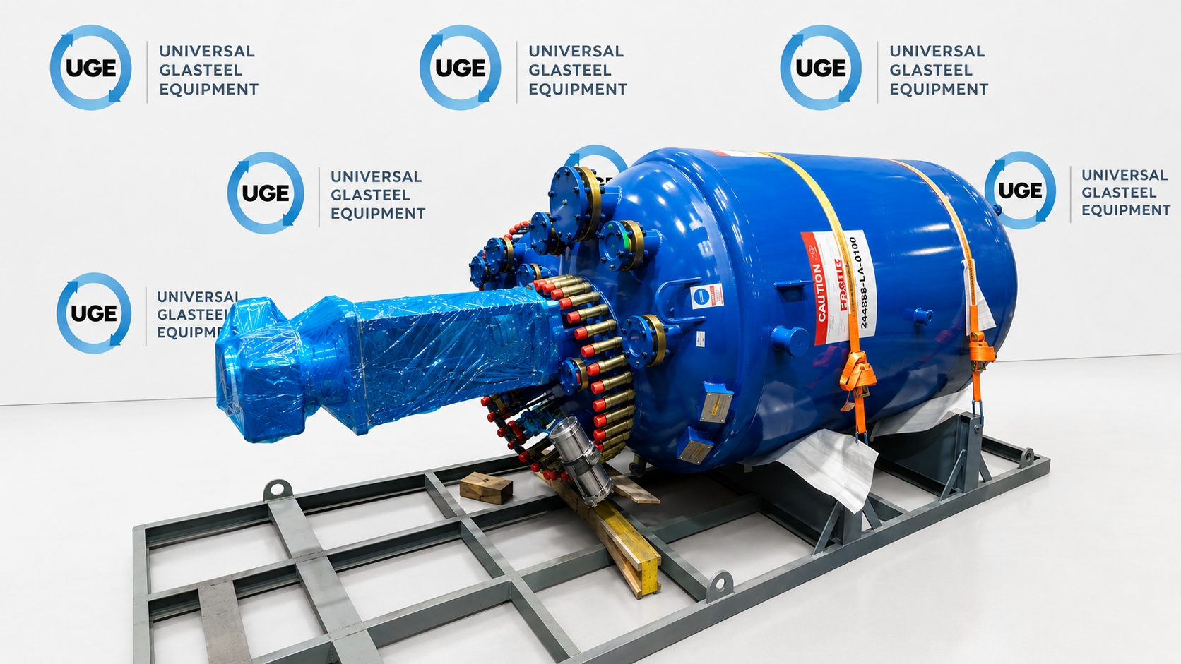 New Glasslined UGE UA-1000 Batch-Type Agitated Reactor - IPP# 246488