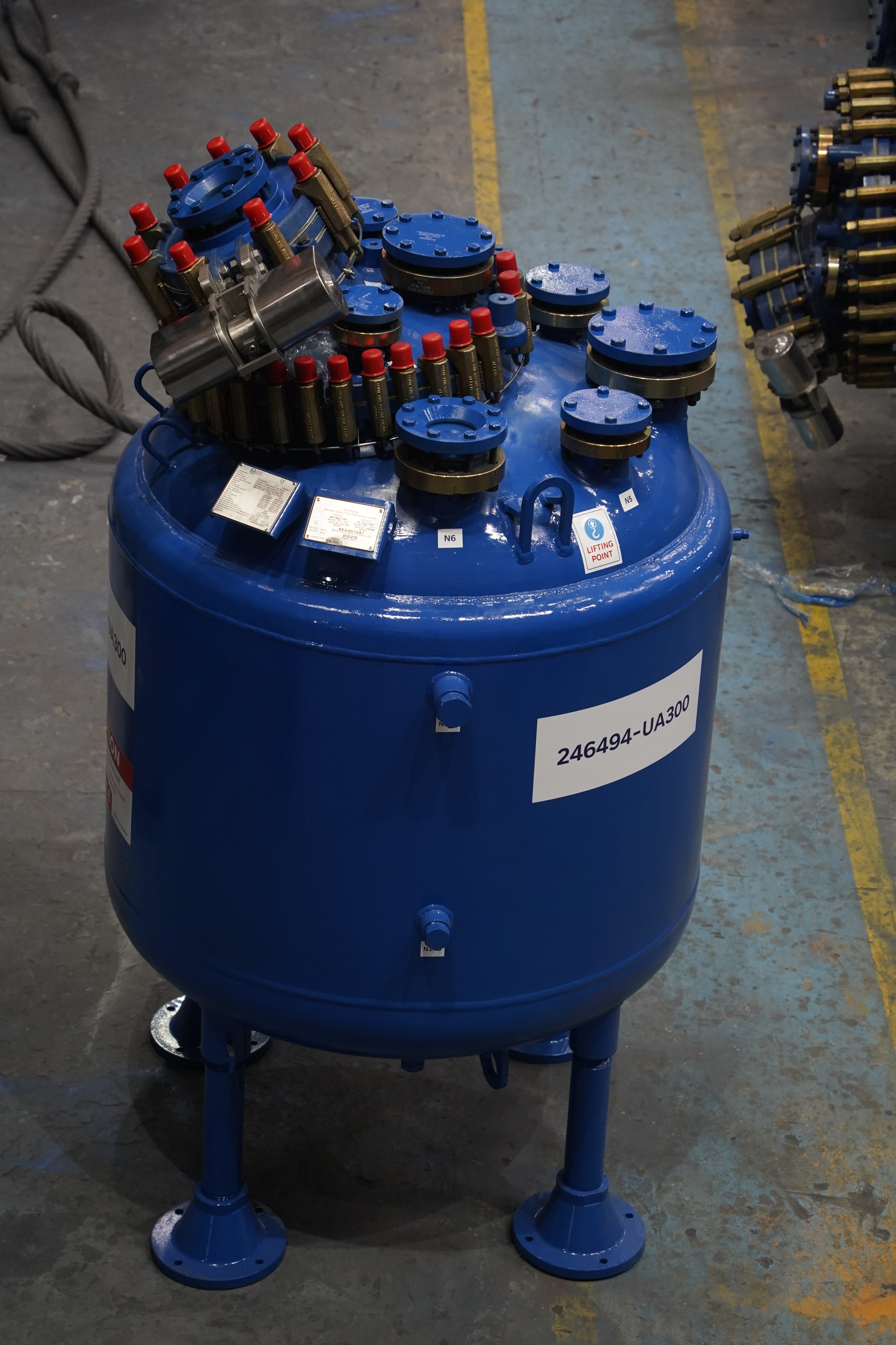 New Glasslined UGE UA-300 Batch Type Reactor Body - IPP# 246494