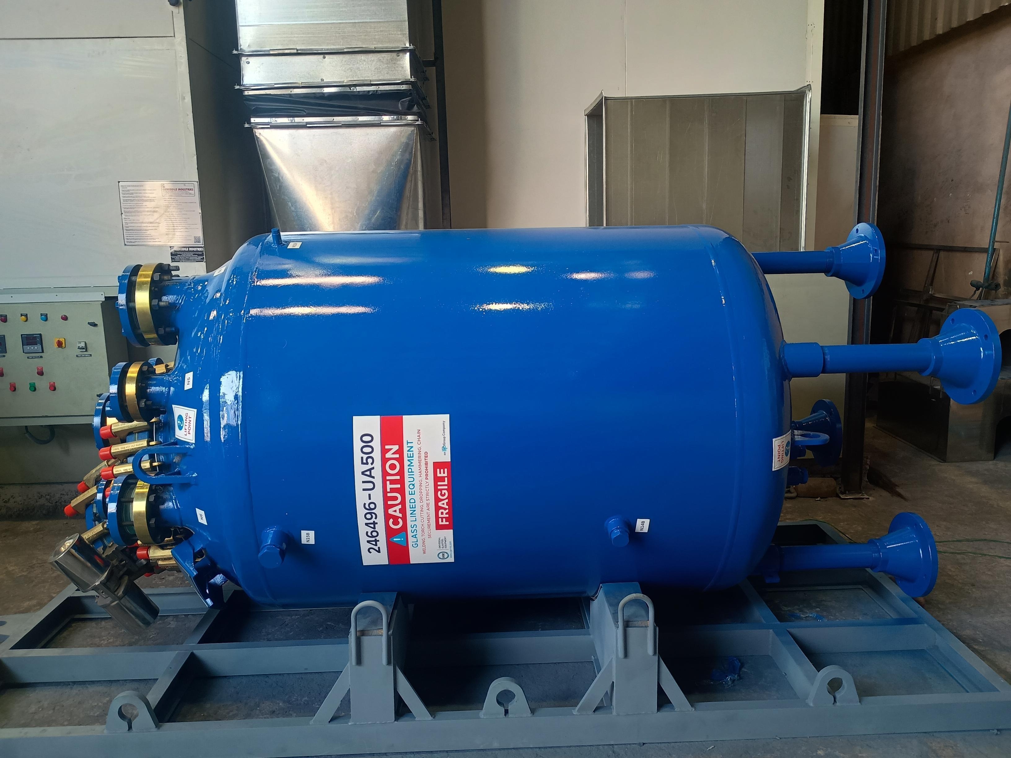 New Glasslined UGE UA-500 Batch Type Body Only Reactor - IPP# 246496