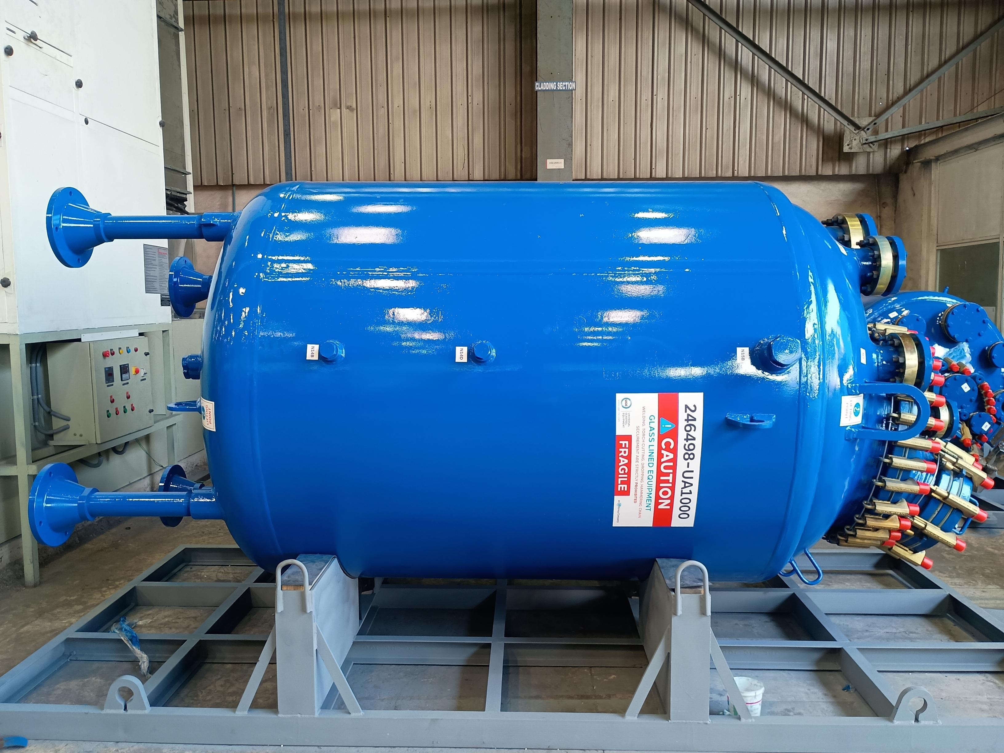 New Glasslined UGE UA-1000  Reactor Body /Jacketed Tank/Receiver - IPP# 246498