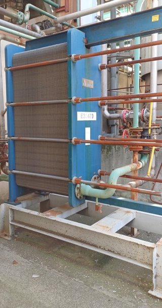 Stainless Steel 316L APV K71 Plate and Frame Heat Exchanger