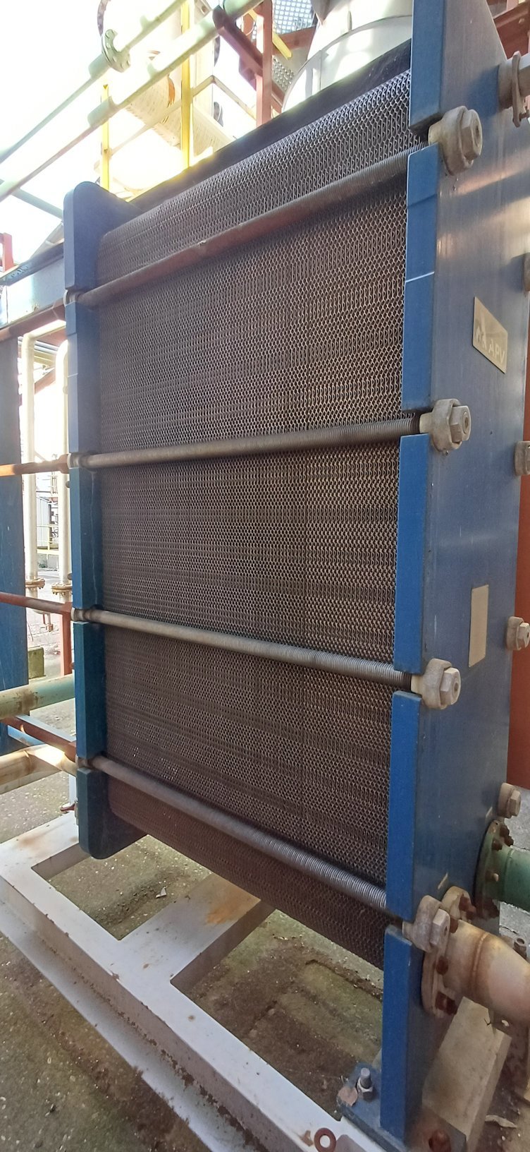 Stainless Steel 316 APV K71 Plate and Frame Heat Exchanger - IPP# 246423