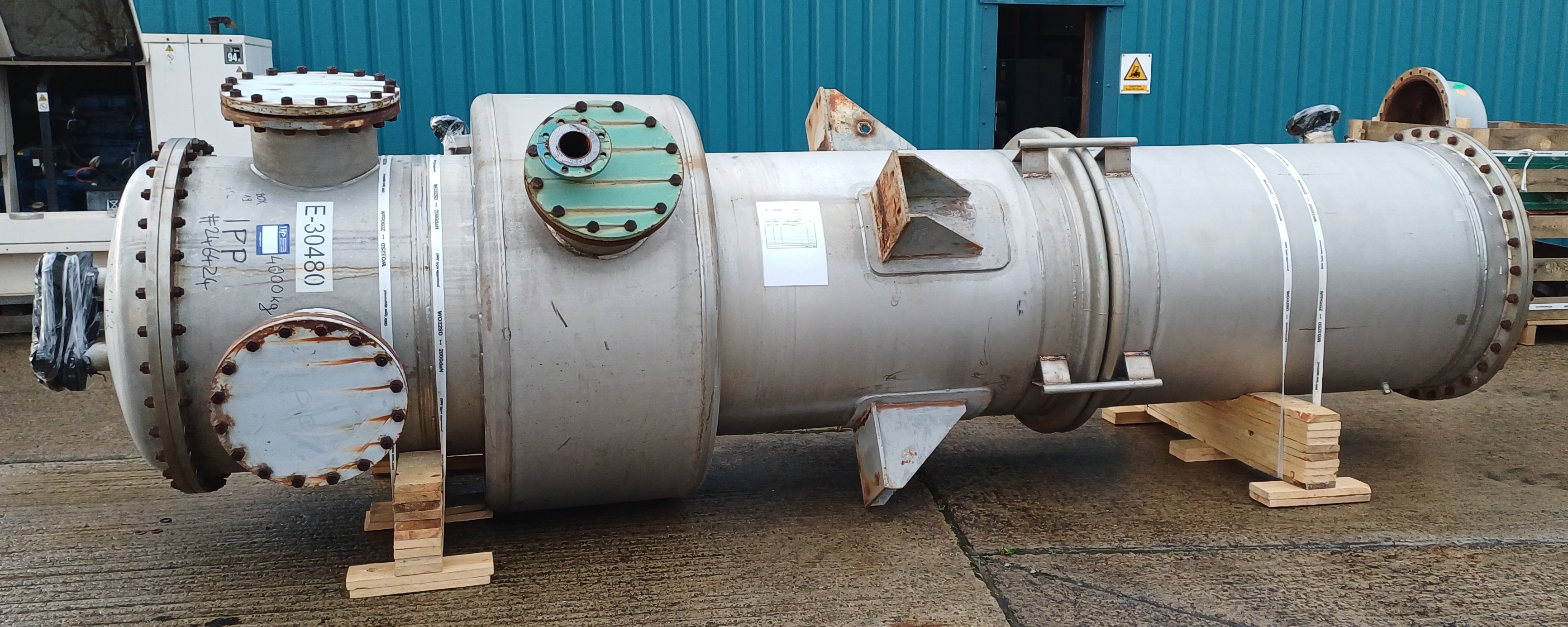 Stainless Steel 304L Sogem Tube and shell heat exchanger - IPP# 246424