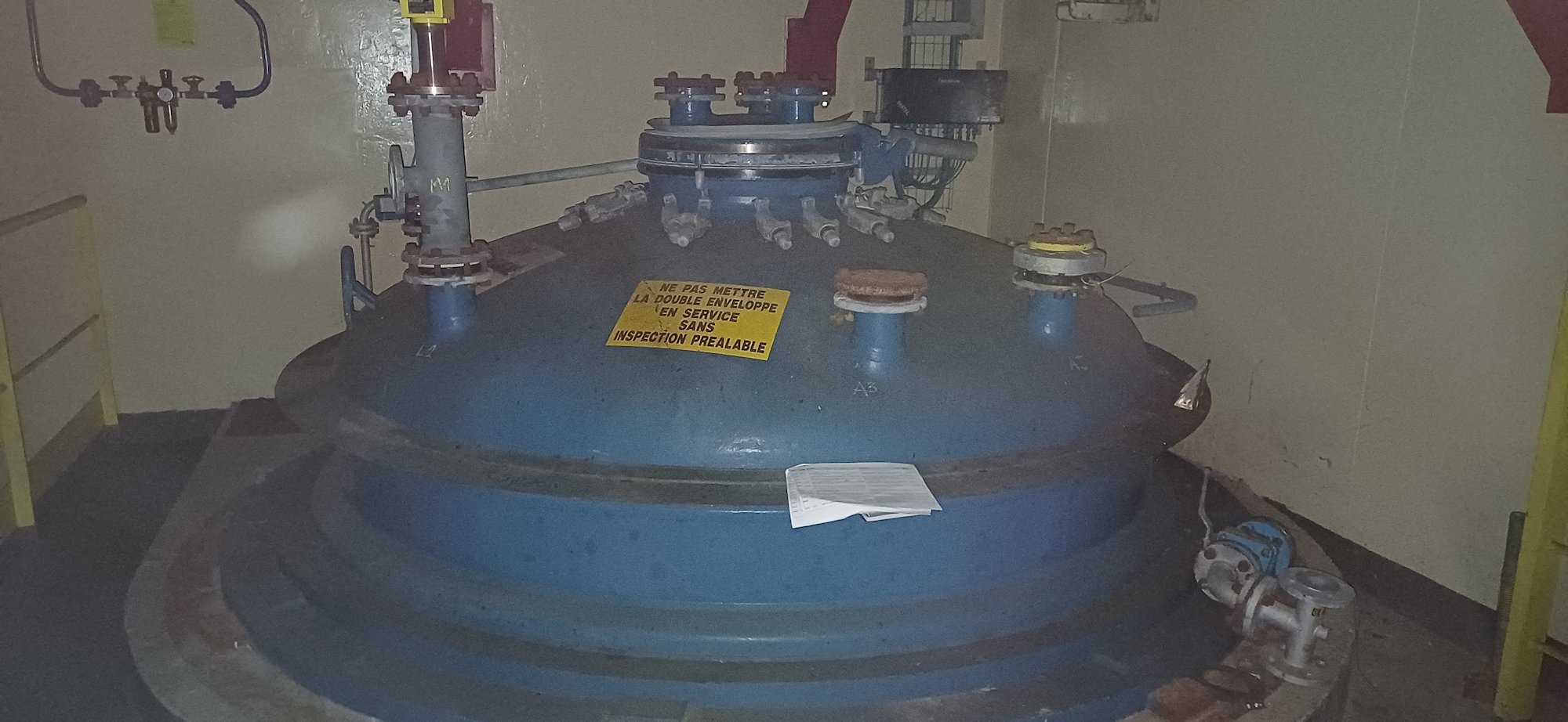 Glasslined Pfaudler CH25000 vertical pressure tank - IPP# 246431