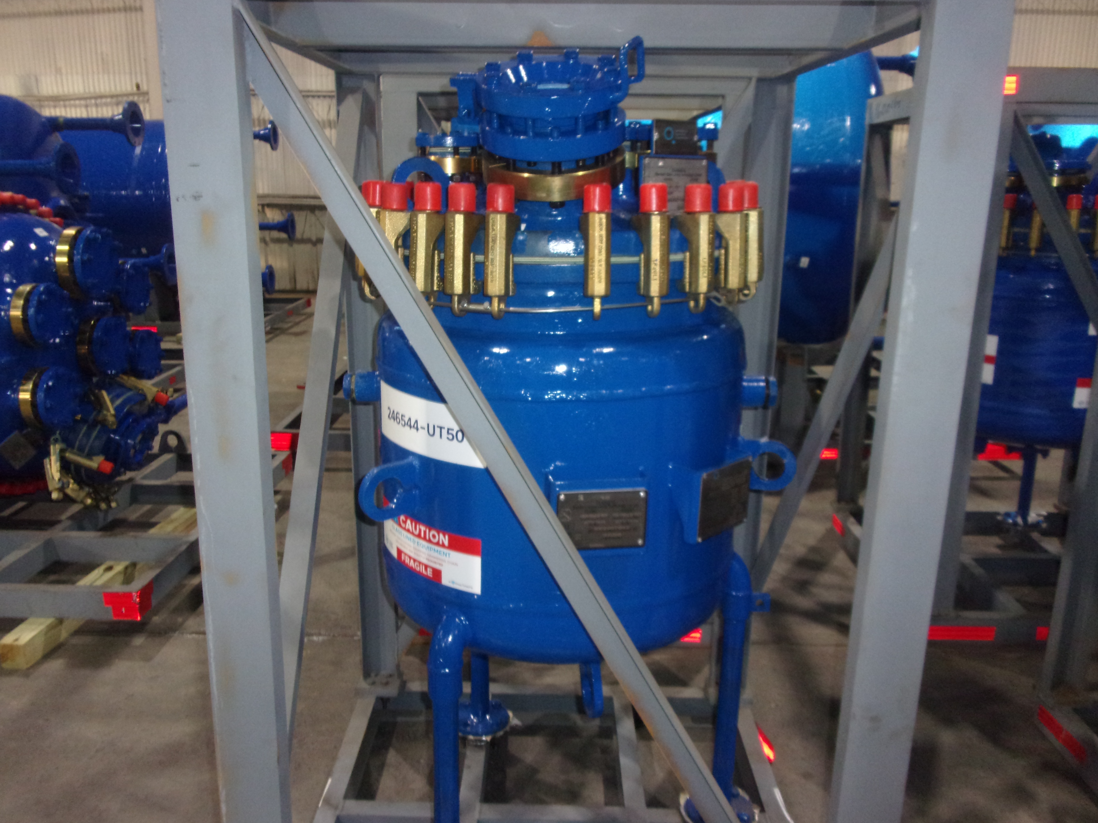 New Glasslined UGE Base UT-50 Batch Type Body Only Reactor