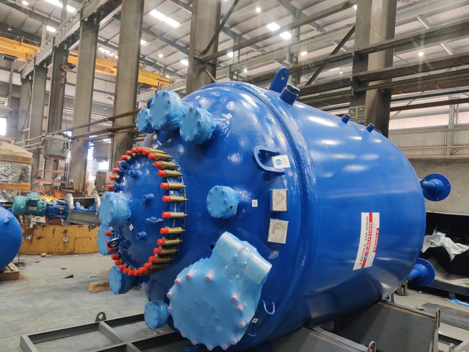 New Glasslined UGE UA-3000 Batch Type Body Only Reactor - IPP# 246503