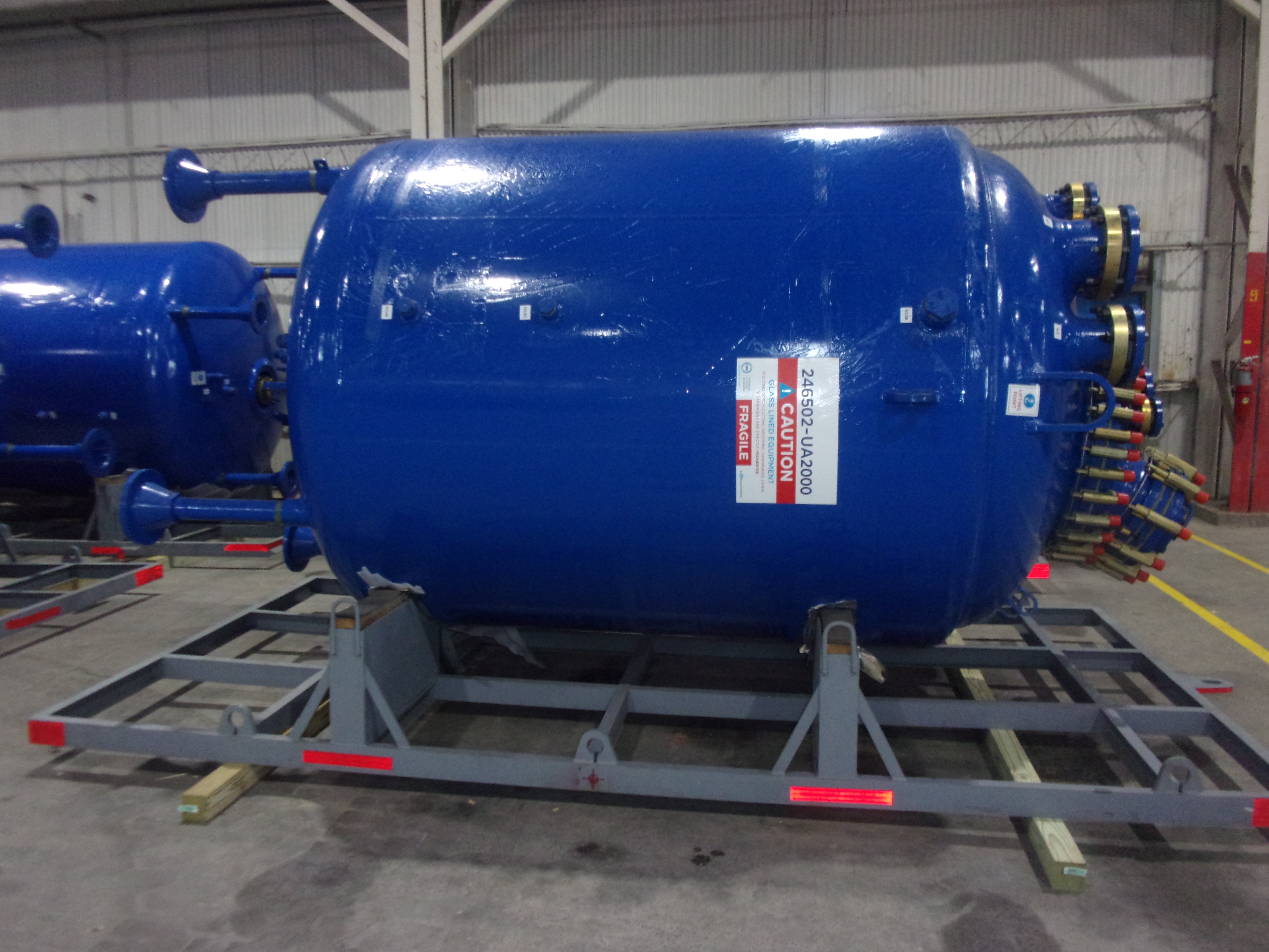 New Glasslined UGE UA-2000 Batch Type Body Only Reactor - IPP# 246502