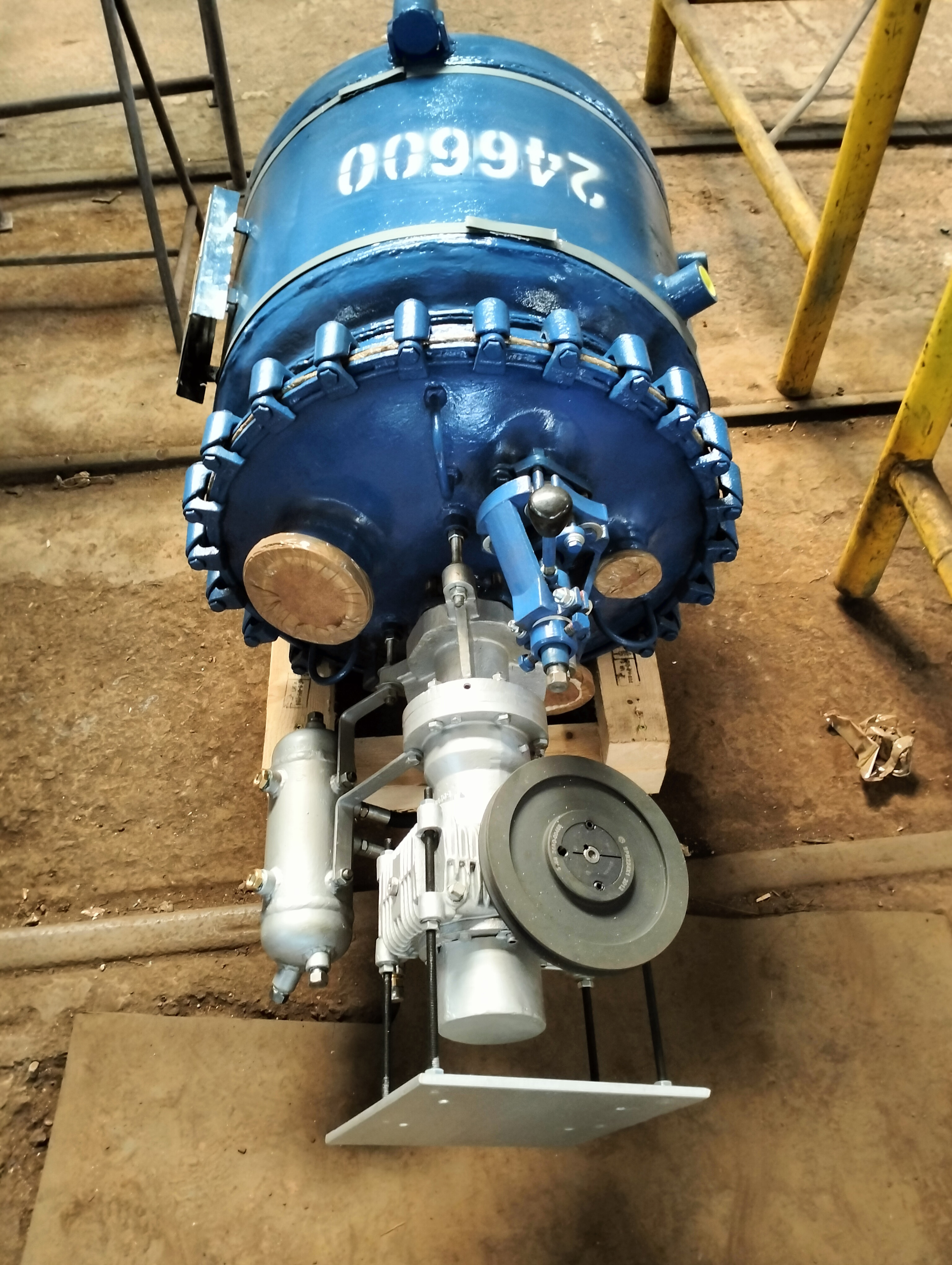 Glasslined Pfaudler Batch-Type Agitated Reactor - IPP# 246600