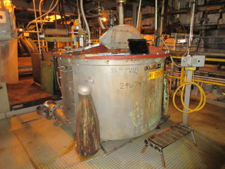  Stainless Steel 316 Auto Discharge-Bottom Centrifuge-Basket