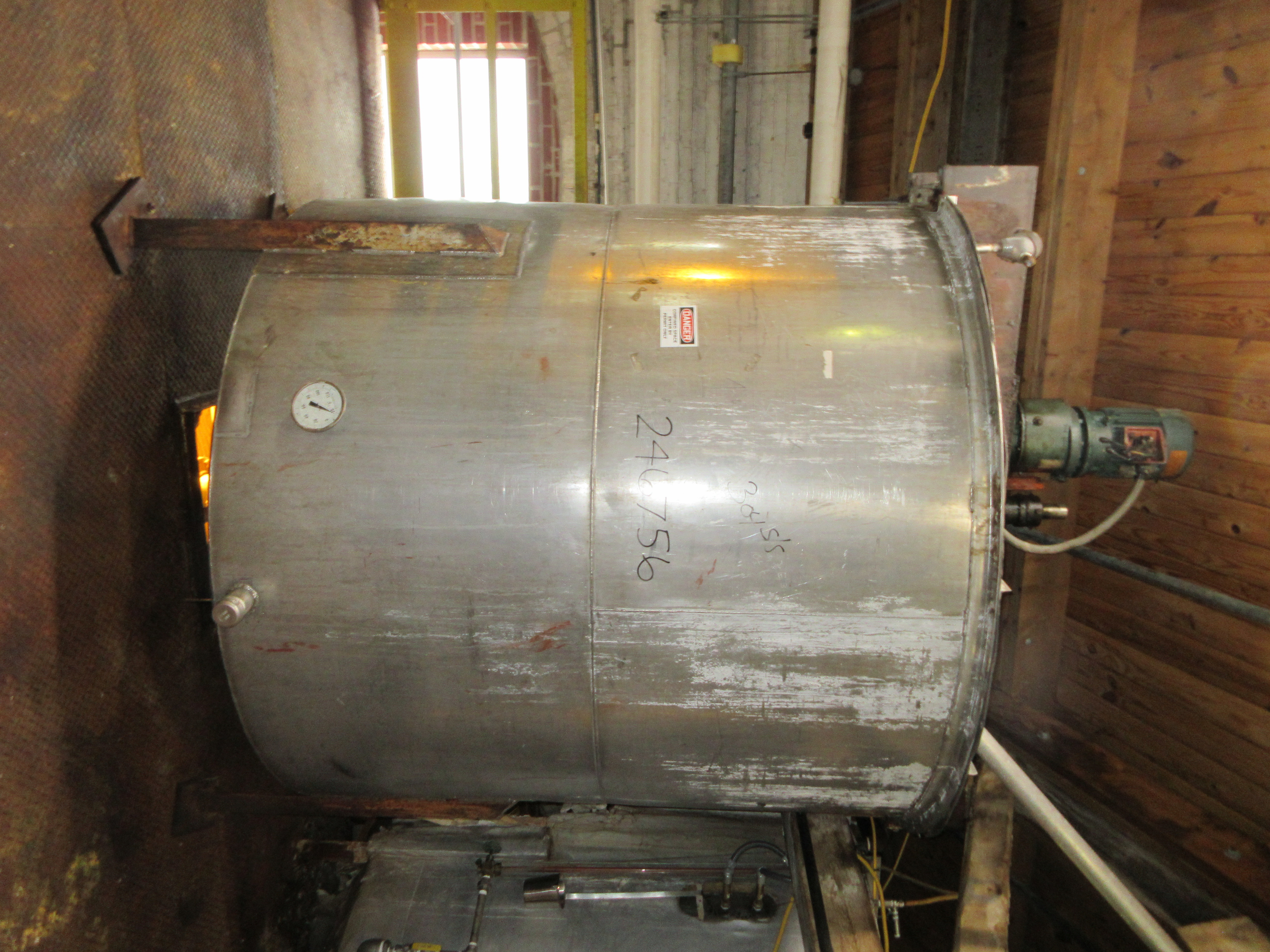 IPP# 246756, 5,678 L (1,500 gallons)  Stainless Steel 304  Tank For Sale