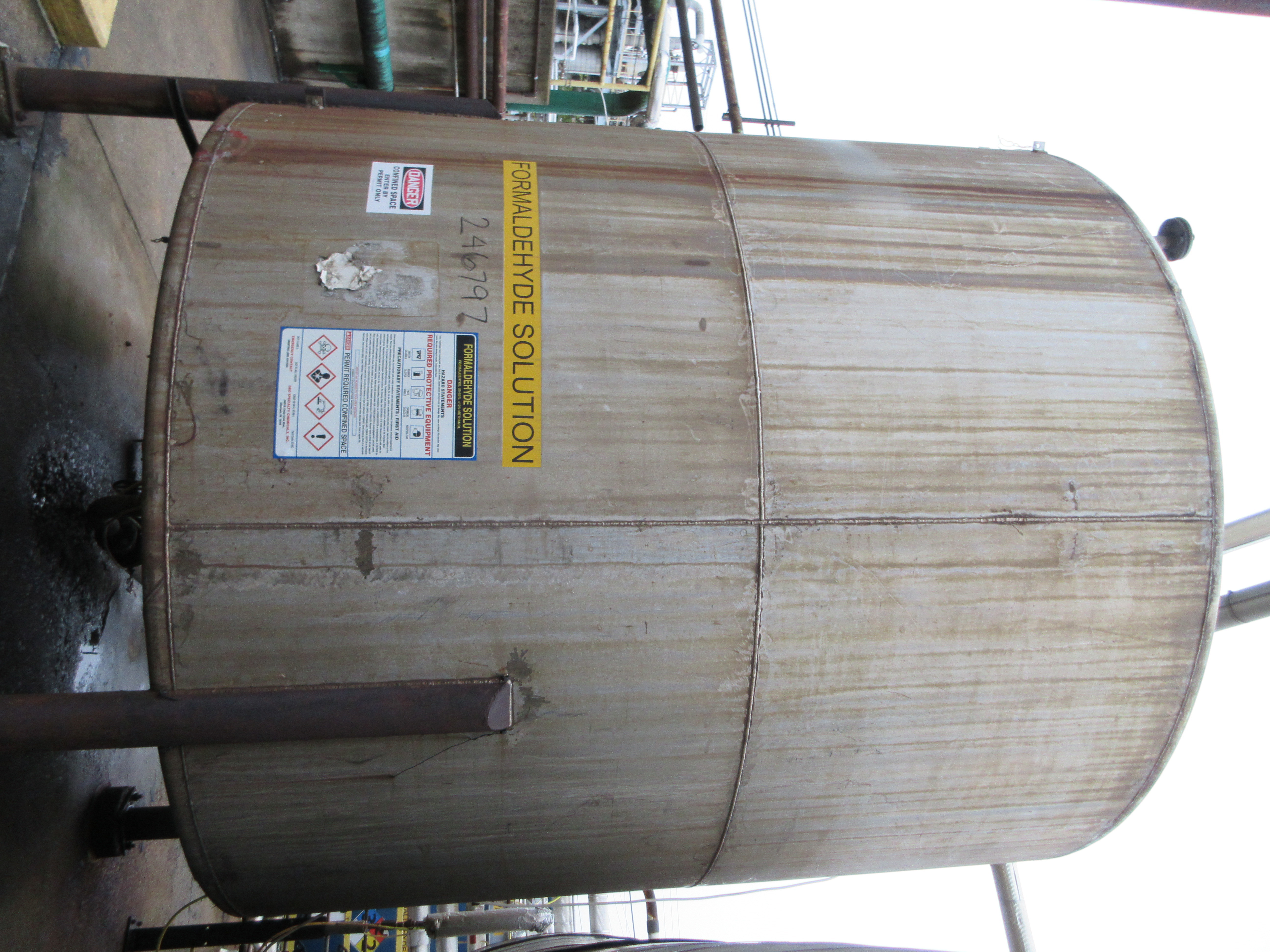 IPP# 246797, 18,927 L (5,000 gallons)  Stainless Steel 316  Tank For Sale