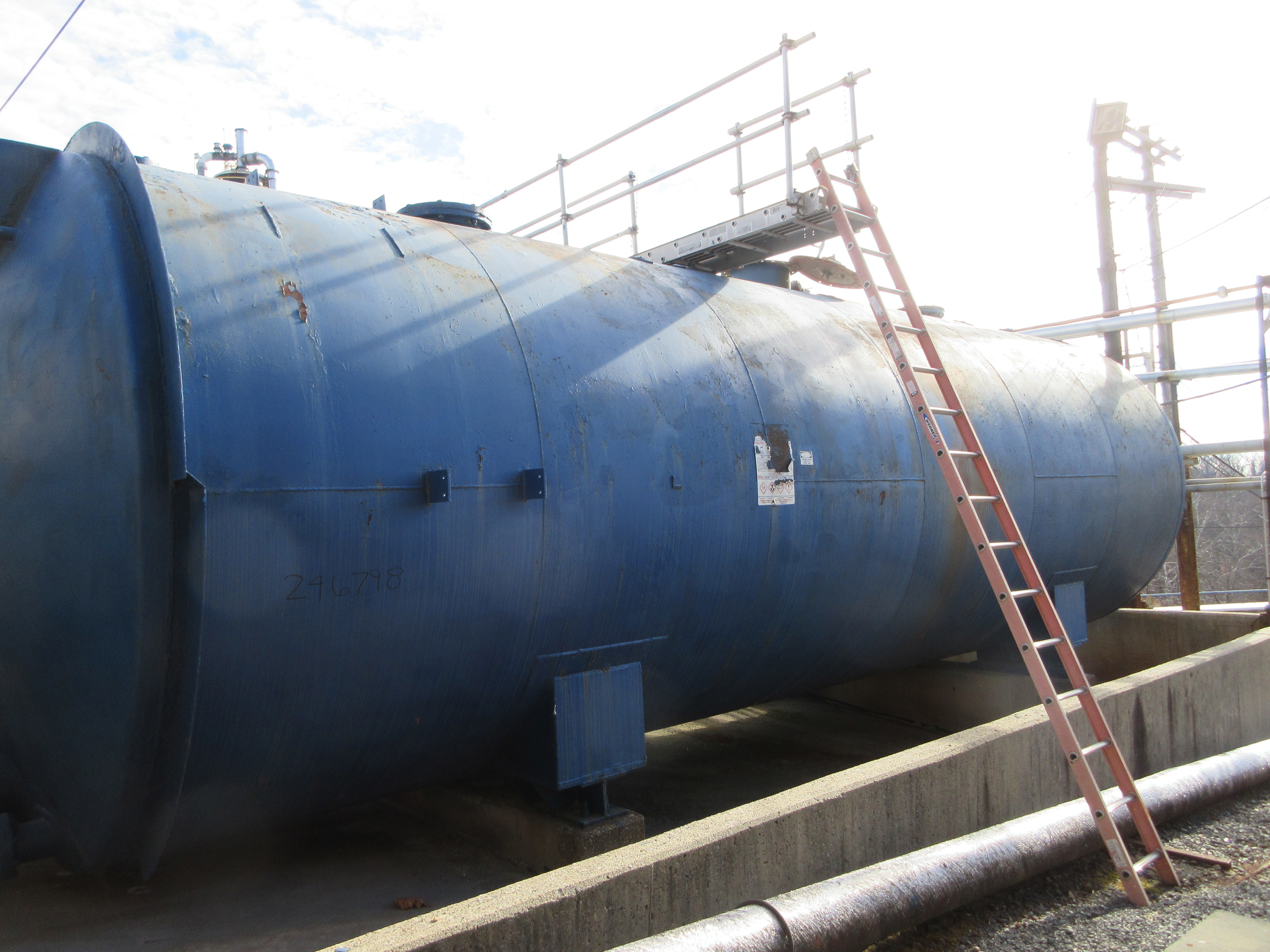 IPP# 246798, 56,925 L (15,038 gallons)  Carbon Steel  Tank For Sale