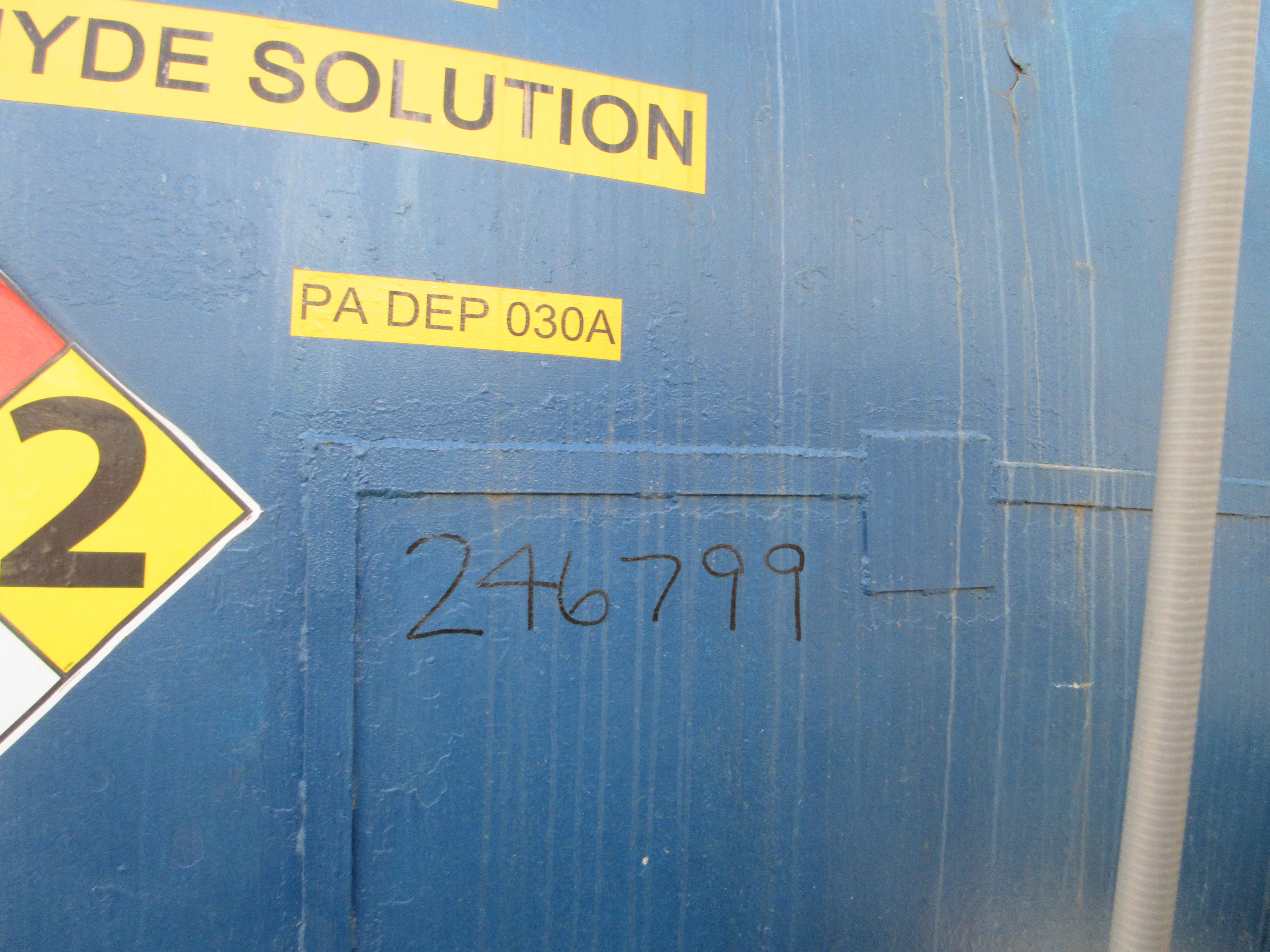 IPP# 246799, 56,925 L (15,038 gallons)  Carbon Steel  Tank For Sale