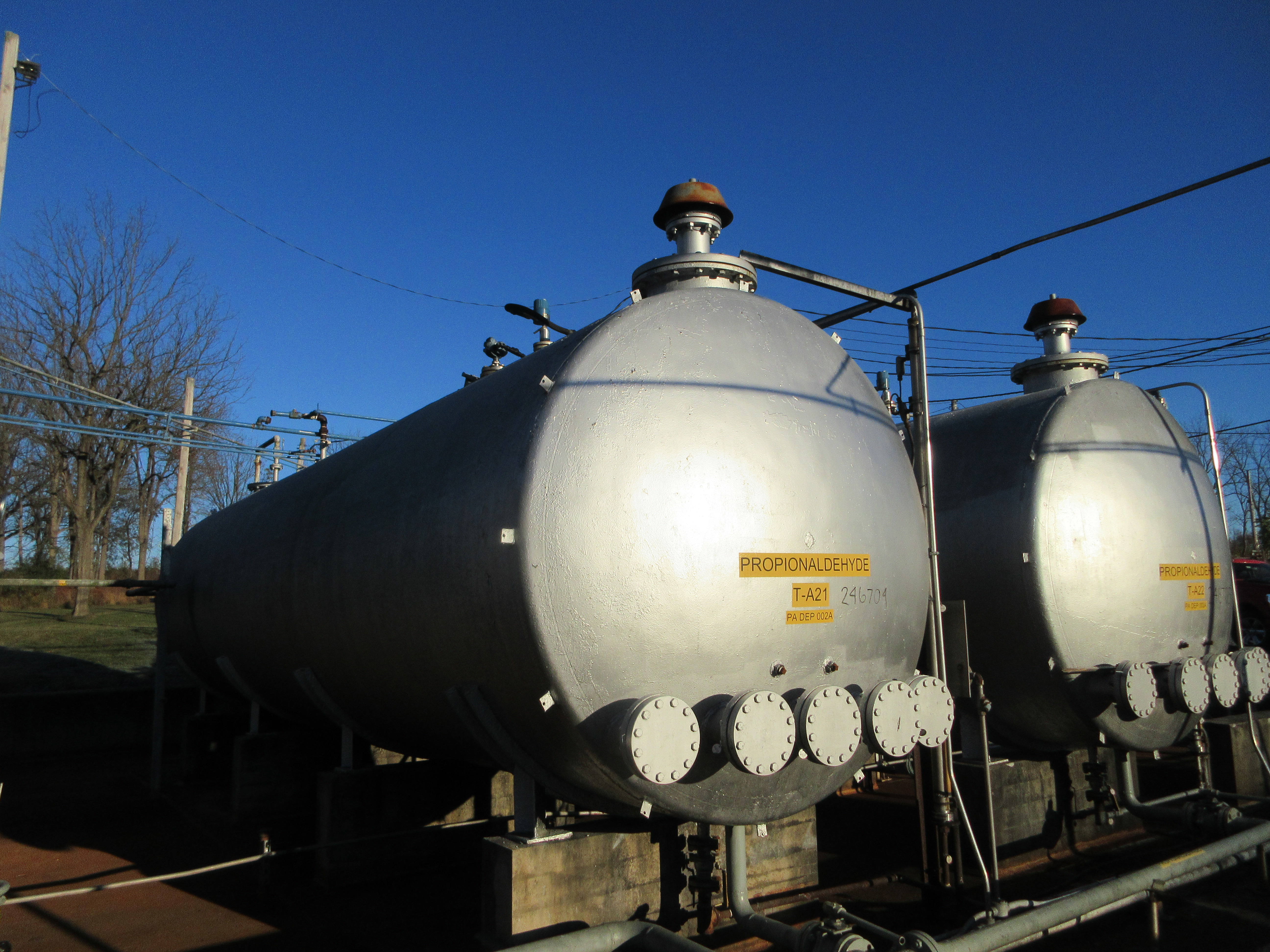 IPP# 246704, 44,270 L (11,695 gallons)  Carbon Steel  Tank For Sale