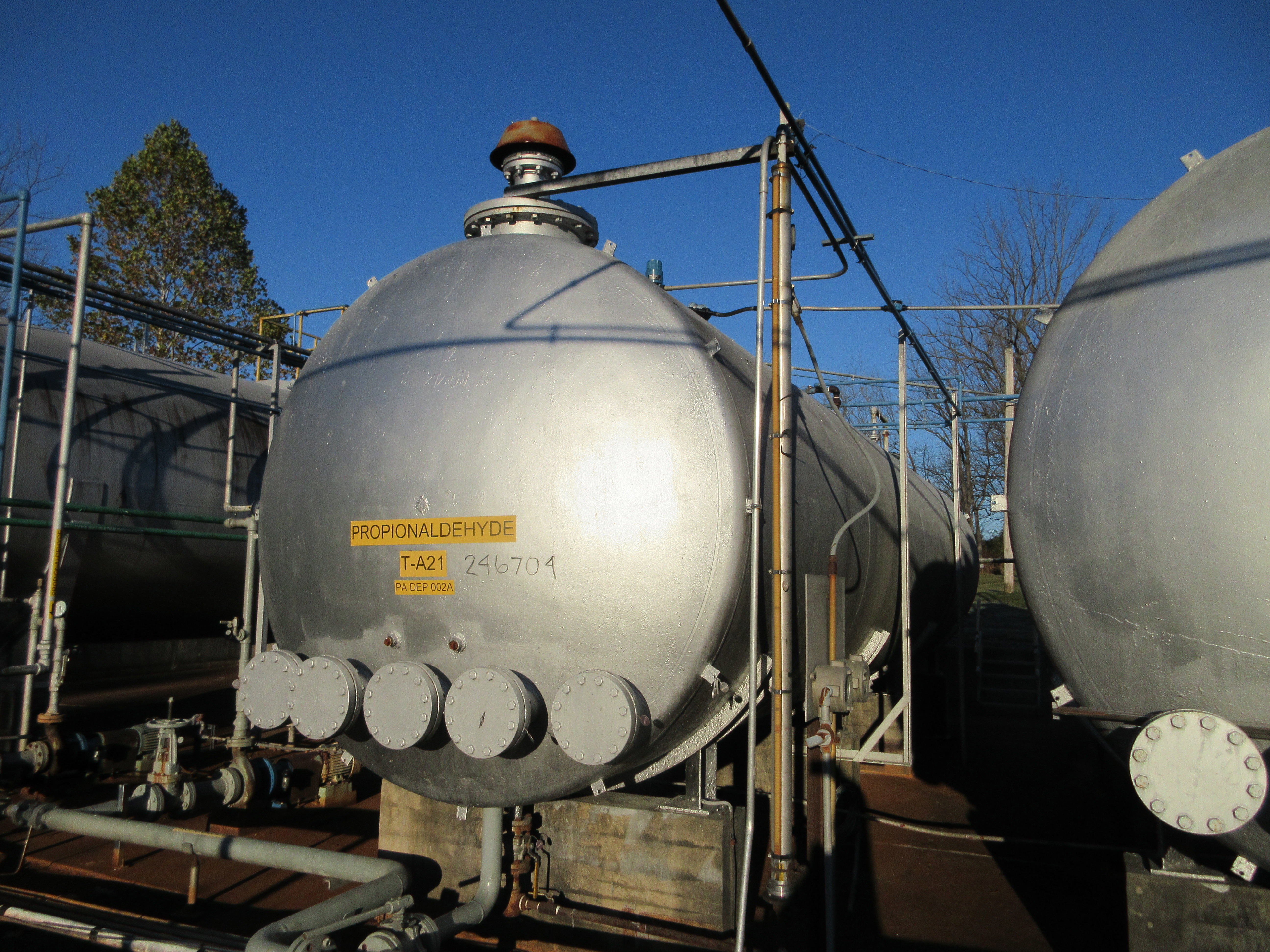 IPP# 246704, 44,270 L (11,695 gallons)  Carbon Steel  Tank For Sale