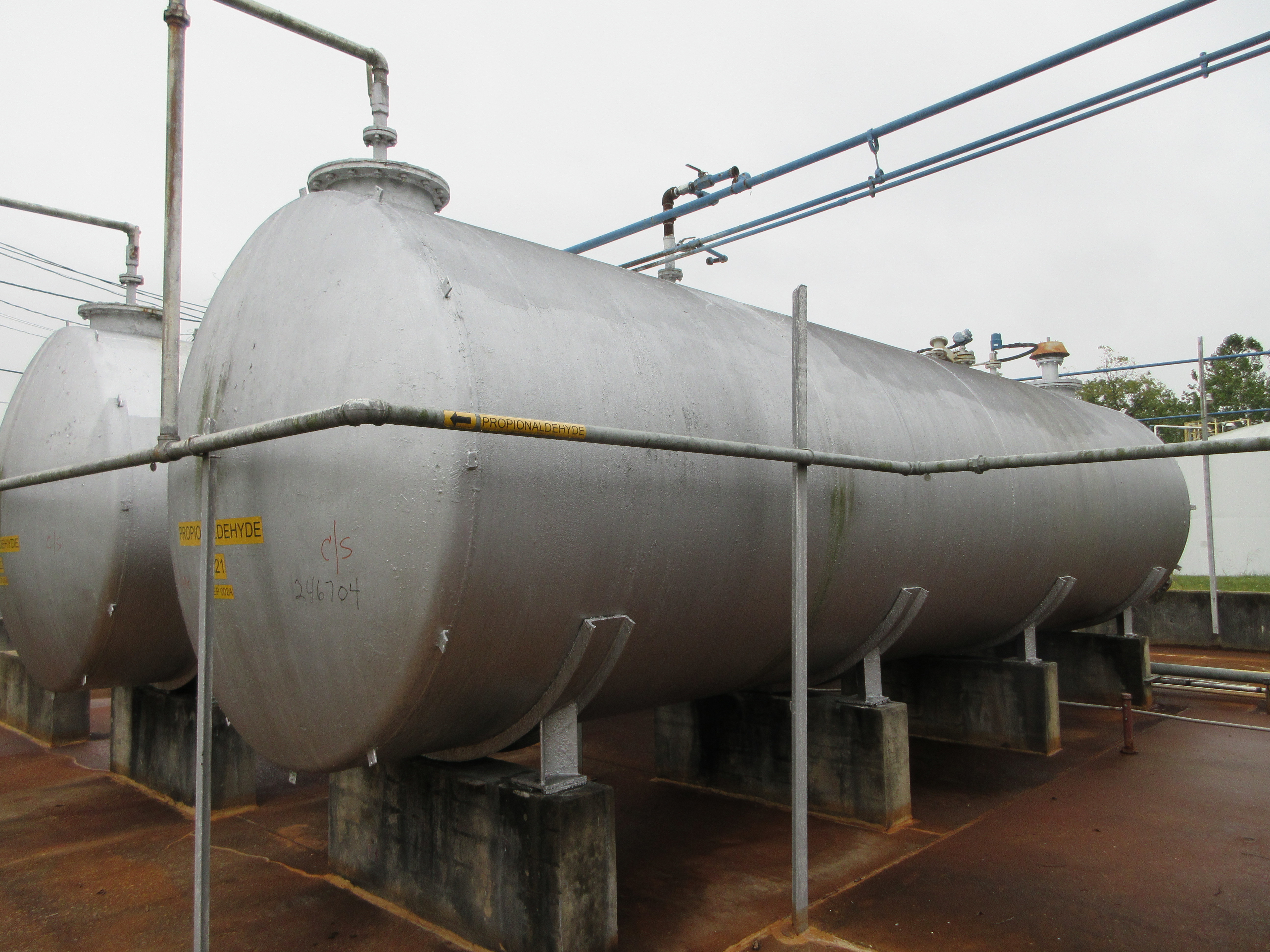 IPP# 246704, 44,270 L (11,695 gallons)  Carbon Steel  Tank For Sale