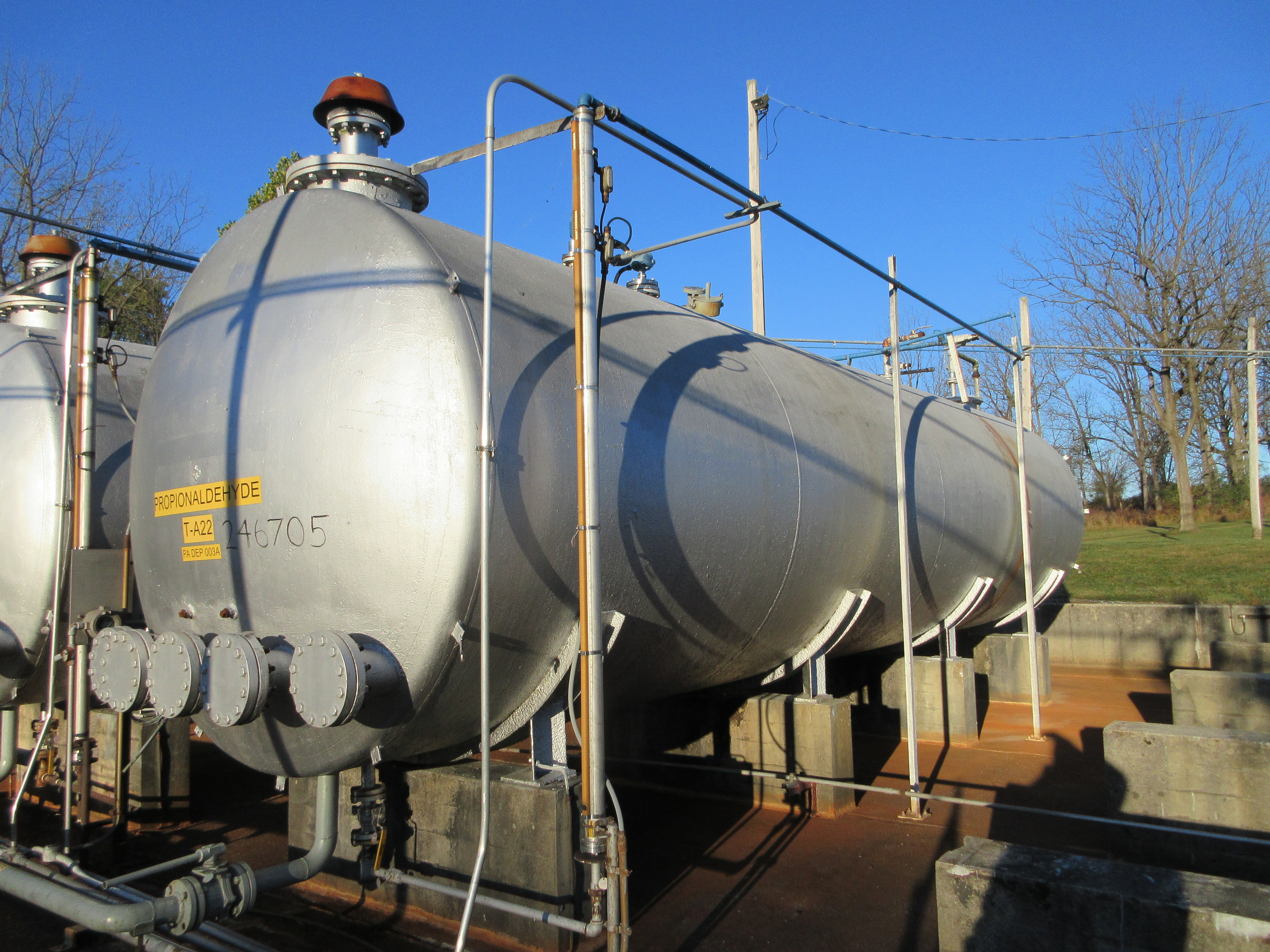 IPP# 246705, 44,270 L (11,695 gallons)  Carbon Steel  Tank For Sale