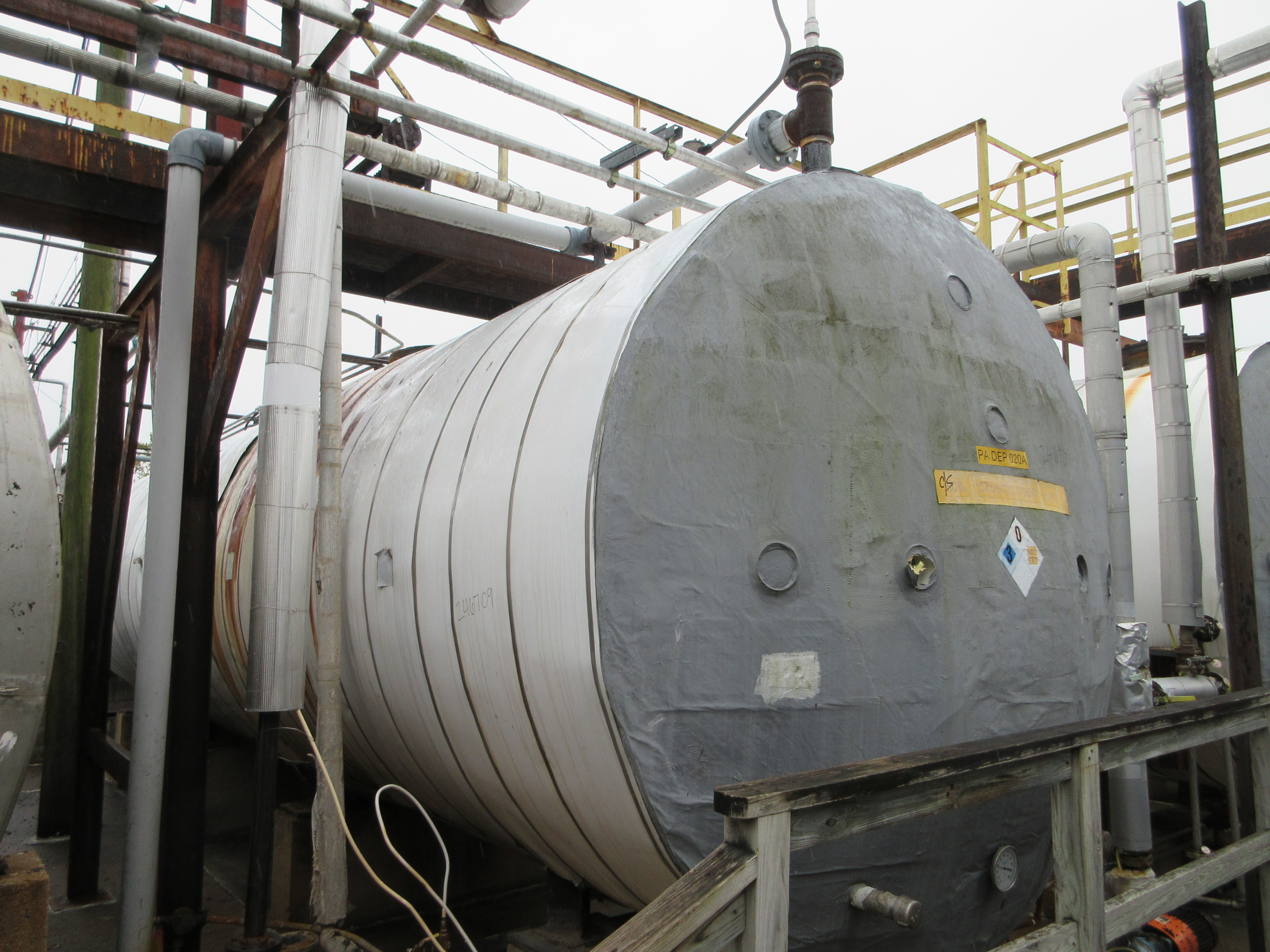 IPP# 246709, 44,270 L (11,695 gallons)  Carbon Steel  Tank For Sale