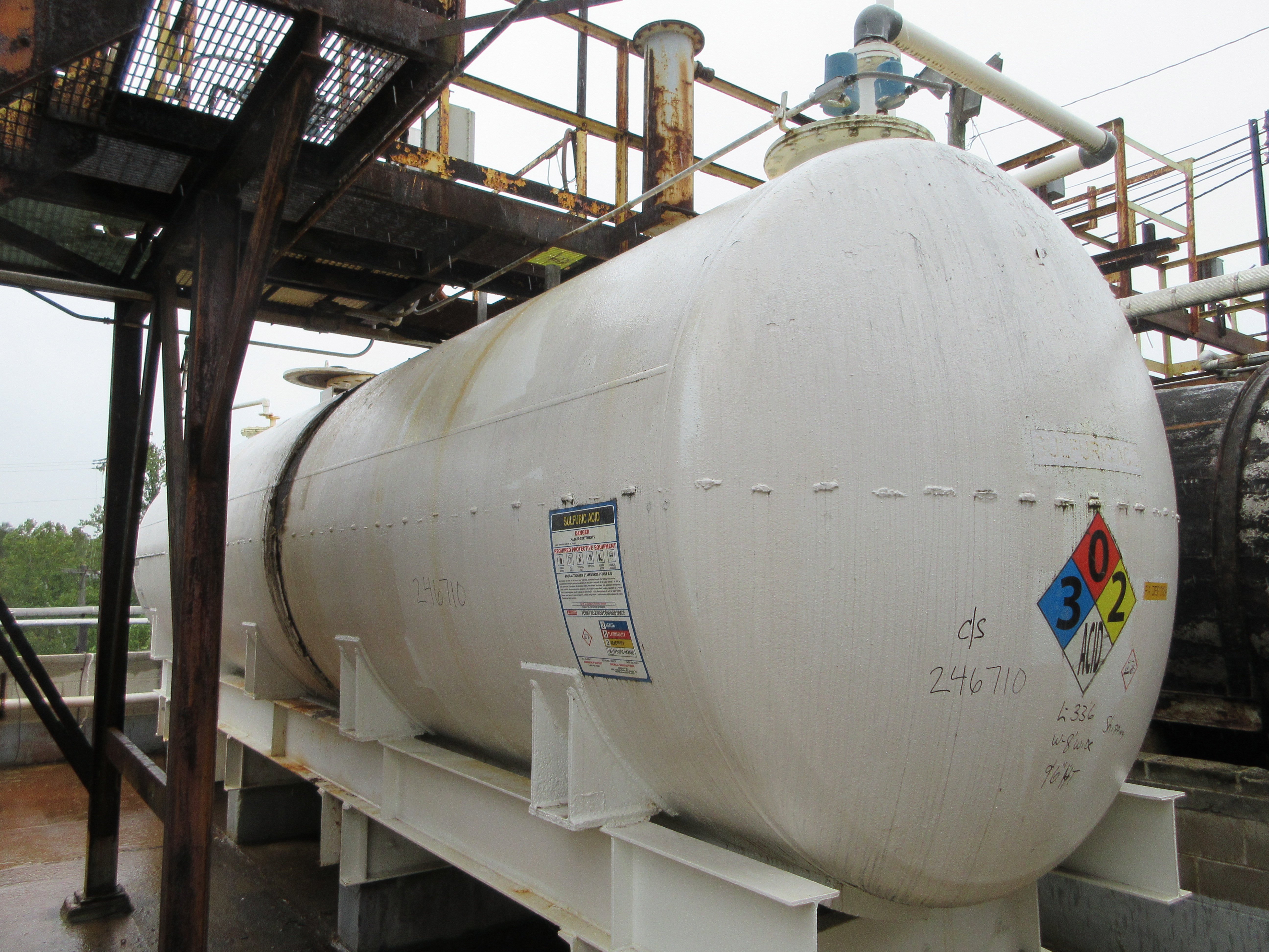 IPP# 246710, 44,270 L (11,695 gallons)  Carbon Steel  Tank For Sale