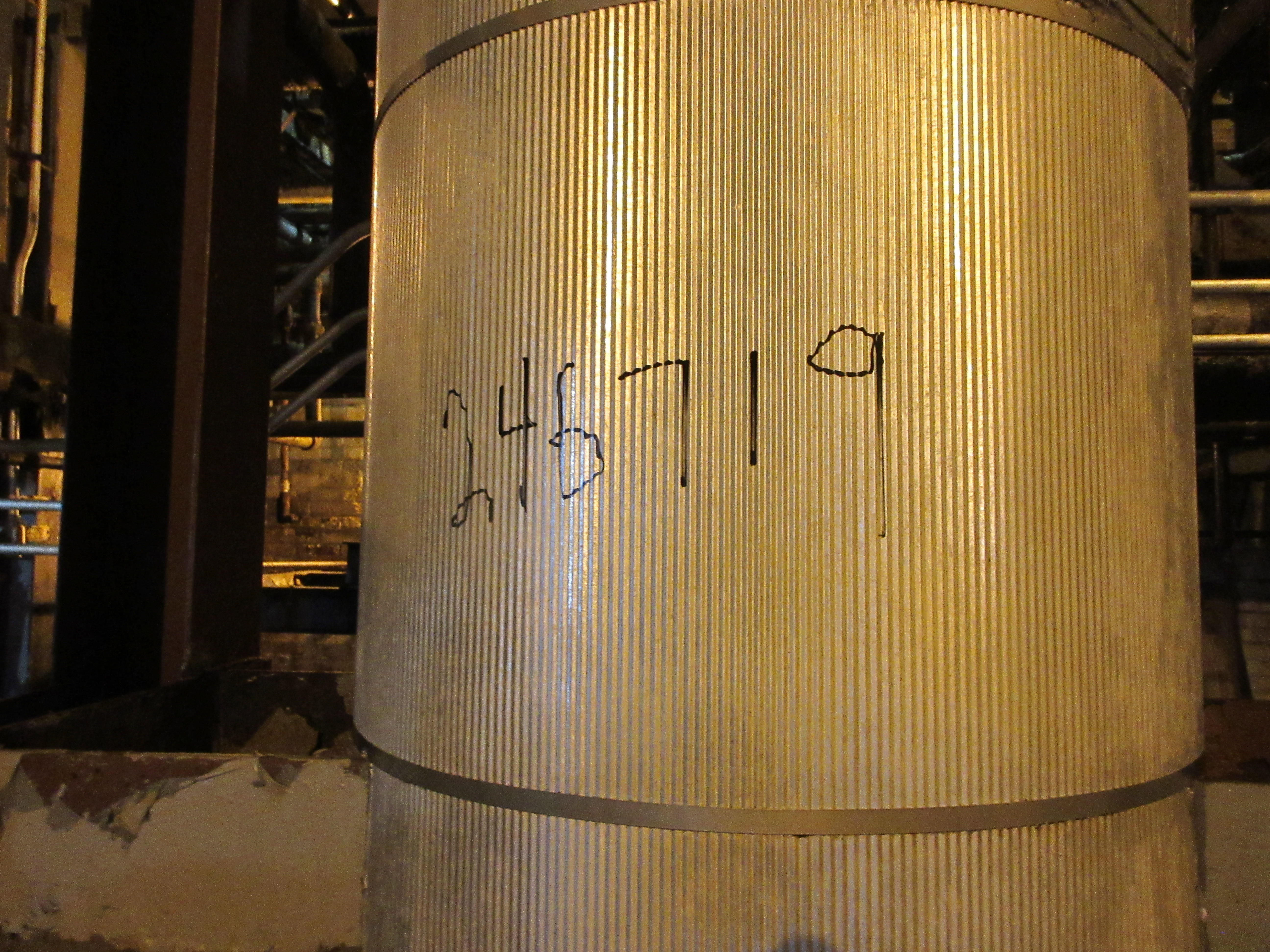 IPP# 246719, 45.4 m² (489 ft²)  Stainless Steel 304 Shell and Tube Heat Exchanger For Sale