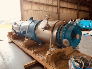 Unused Stainless Steel 304 Wiped/Thin Film Evaporator