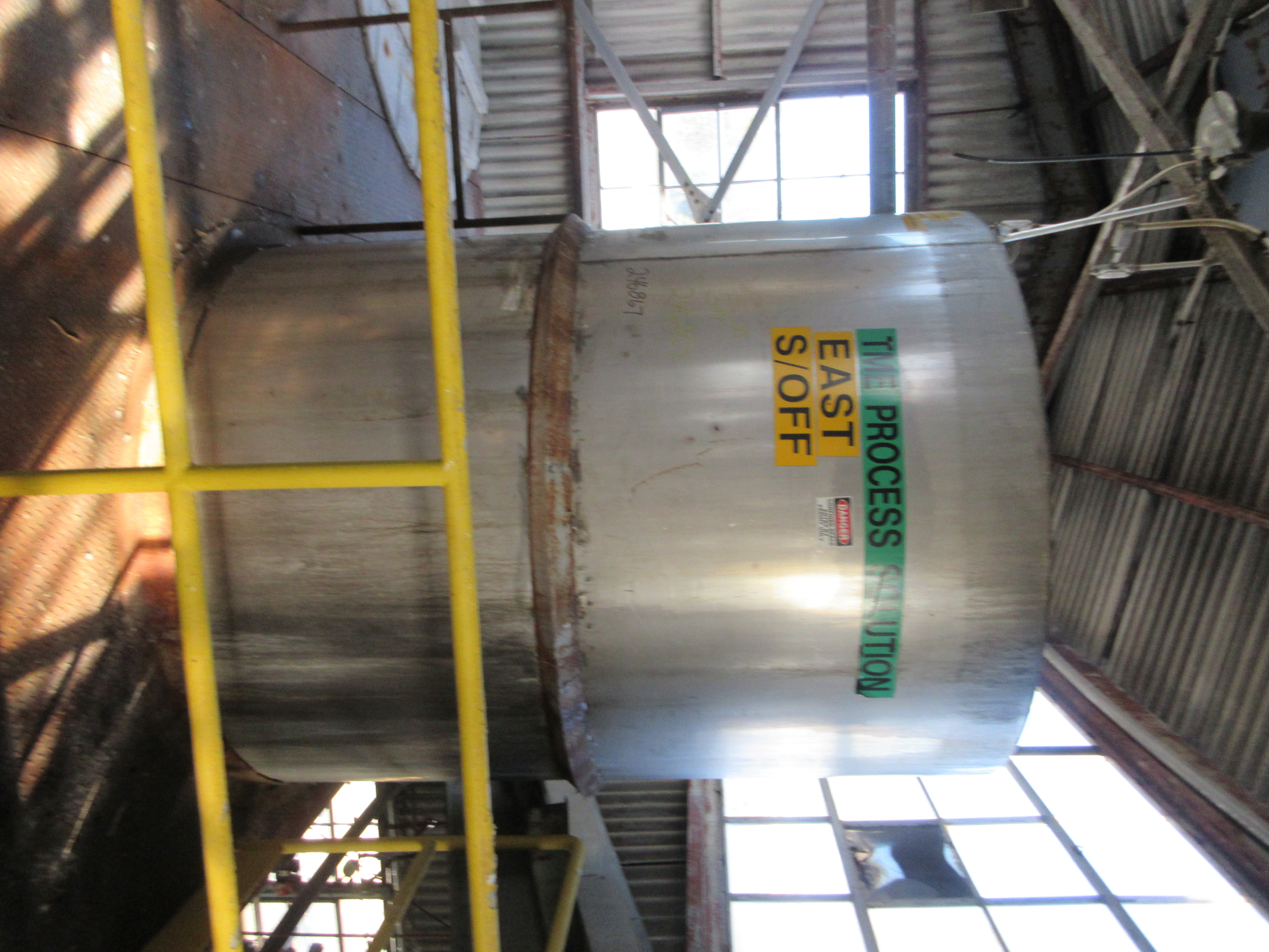 IPP# 246867, 4,921 L (1,300 gallons)  Stainless Steel 304  Tank For Sale