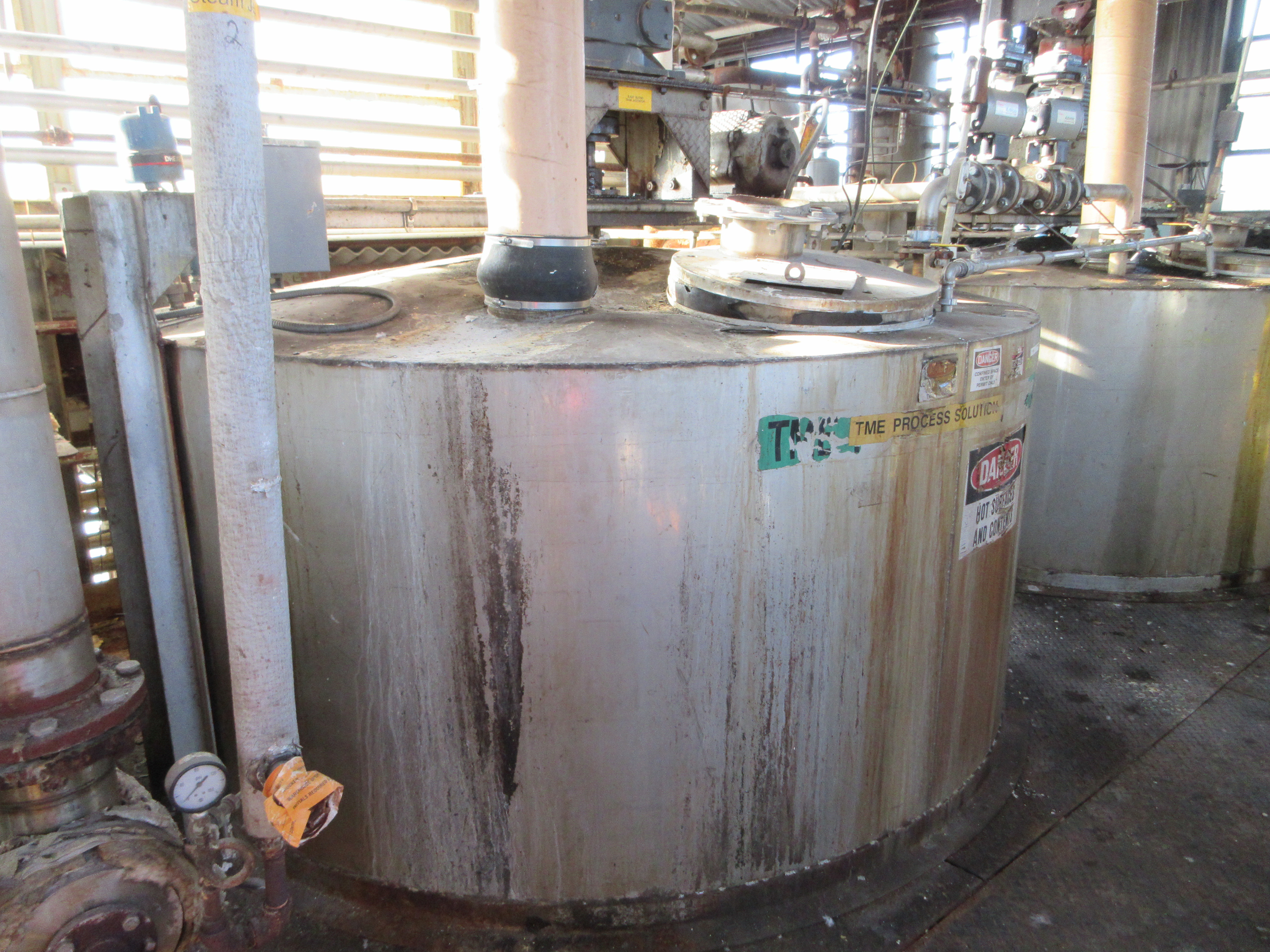 IPP# 246865, 13,249 L (3,500 gallons)  Stainless Steel 304  Tank For Sale