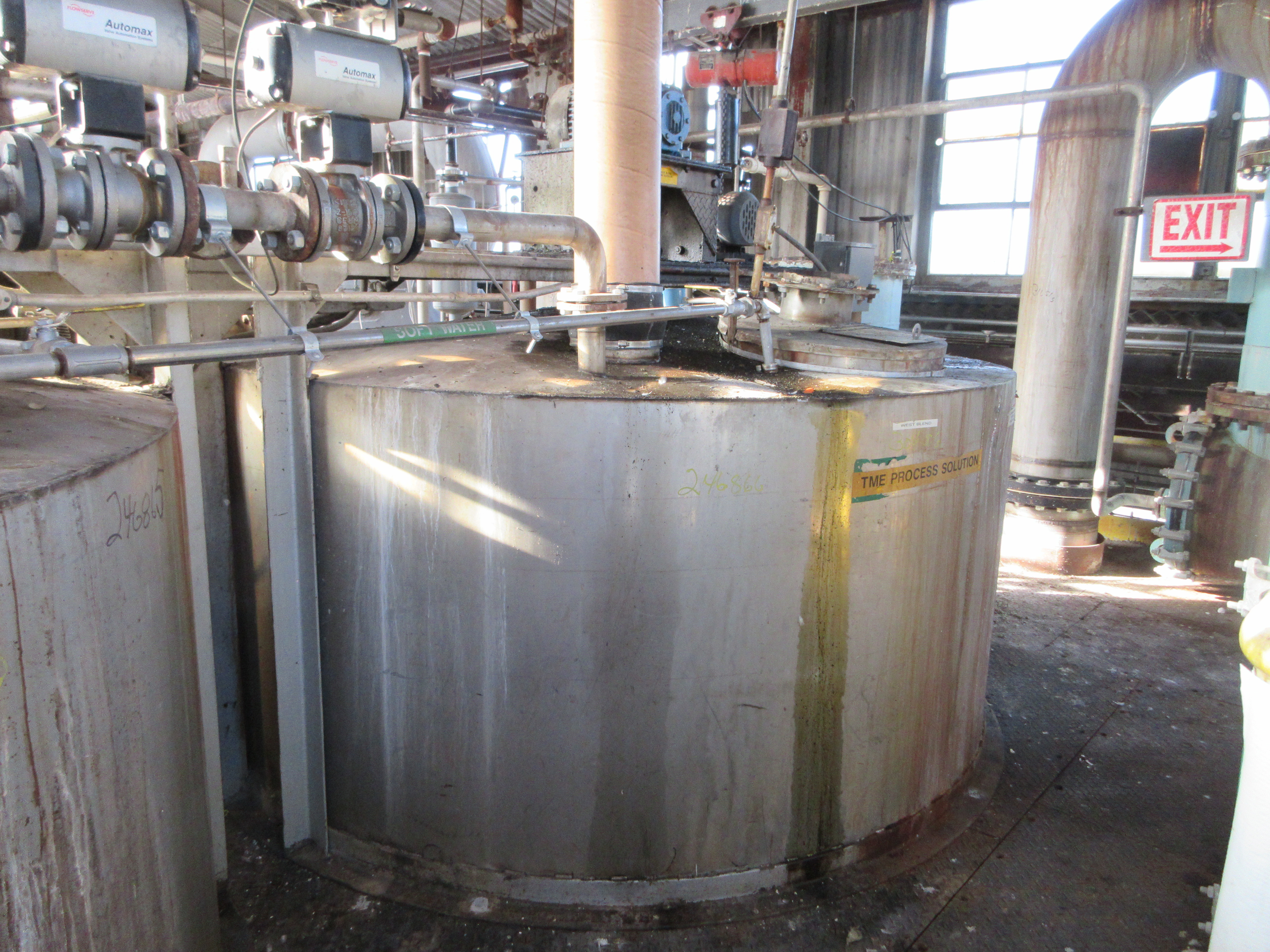 IPP# 246866, 13,249 L (3,500 gallons)  Stainless Steel 304  Tank For Sale