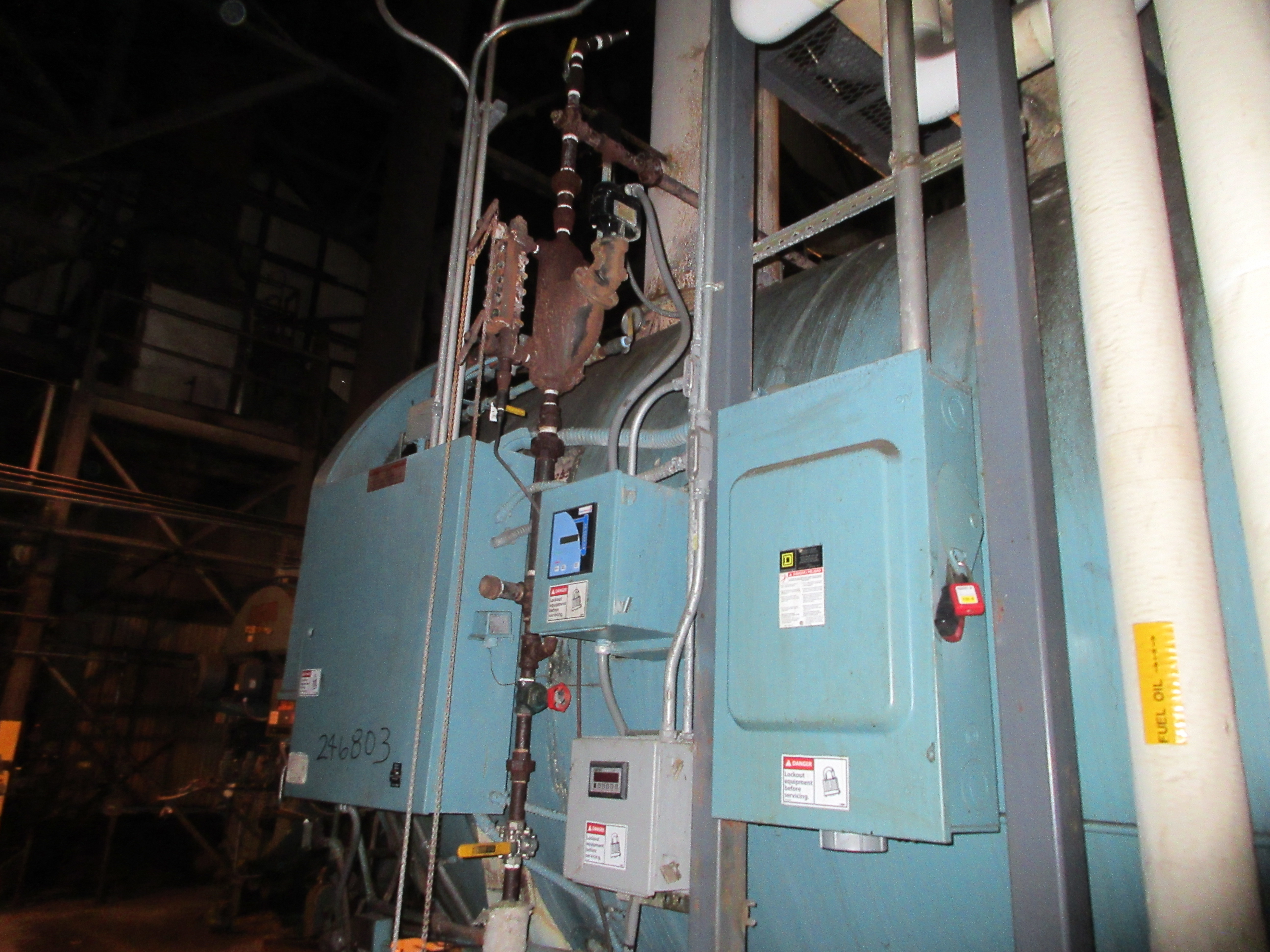 IPP# 246803, 10,433 kg/h (23,000 lb/h)  Carbon Steel Steam Boiler For Sale