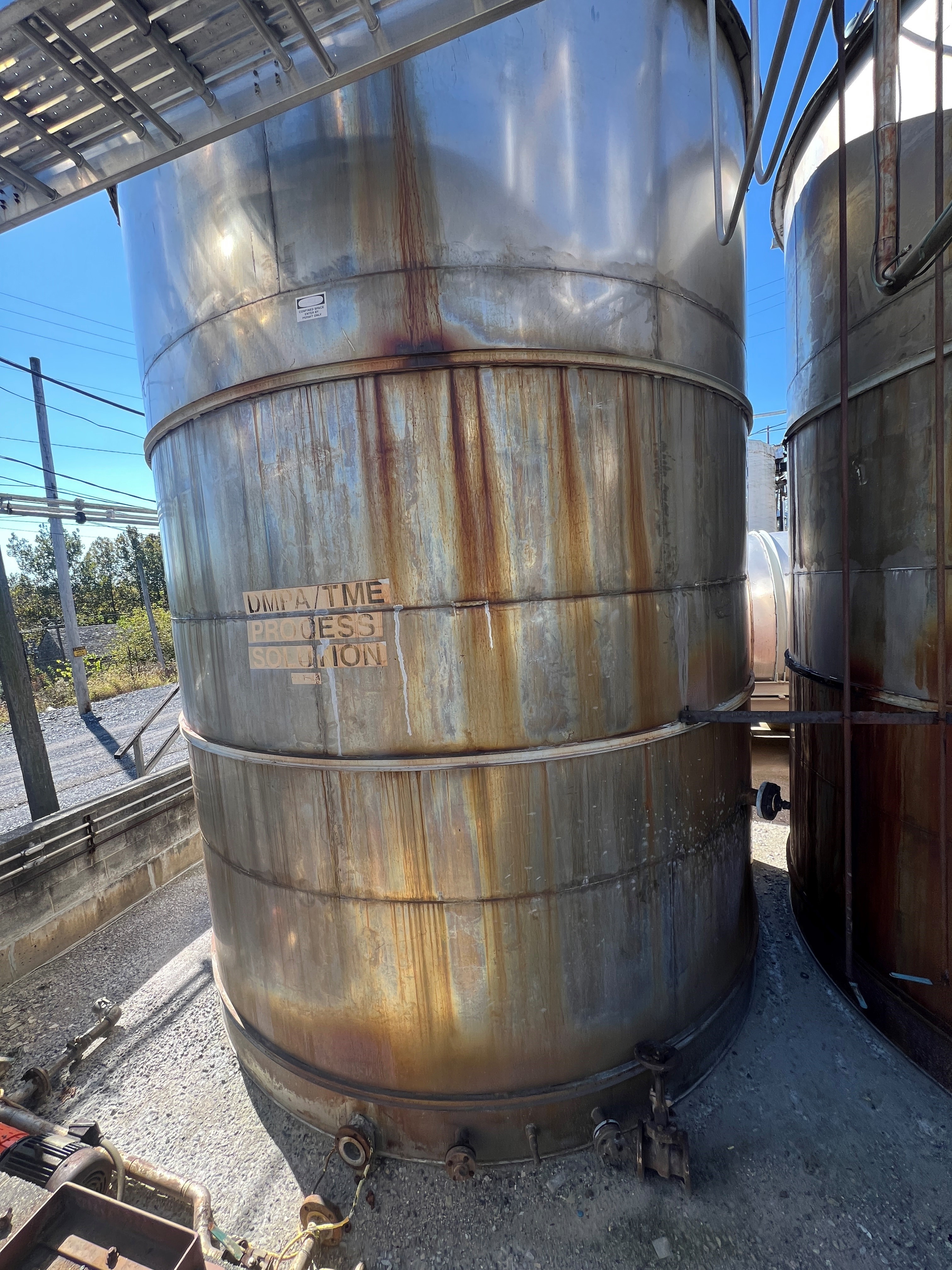 IPP# 246823, 72,494 L (19,151 gallons)  Stainless Steel 304  Tank For Sale