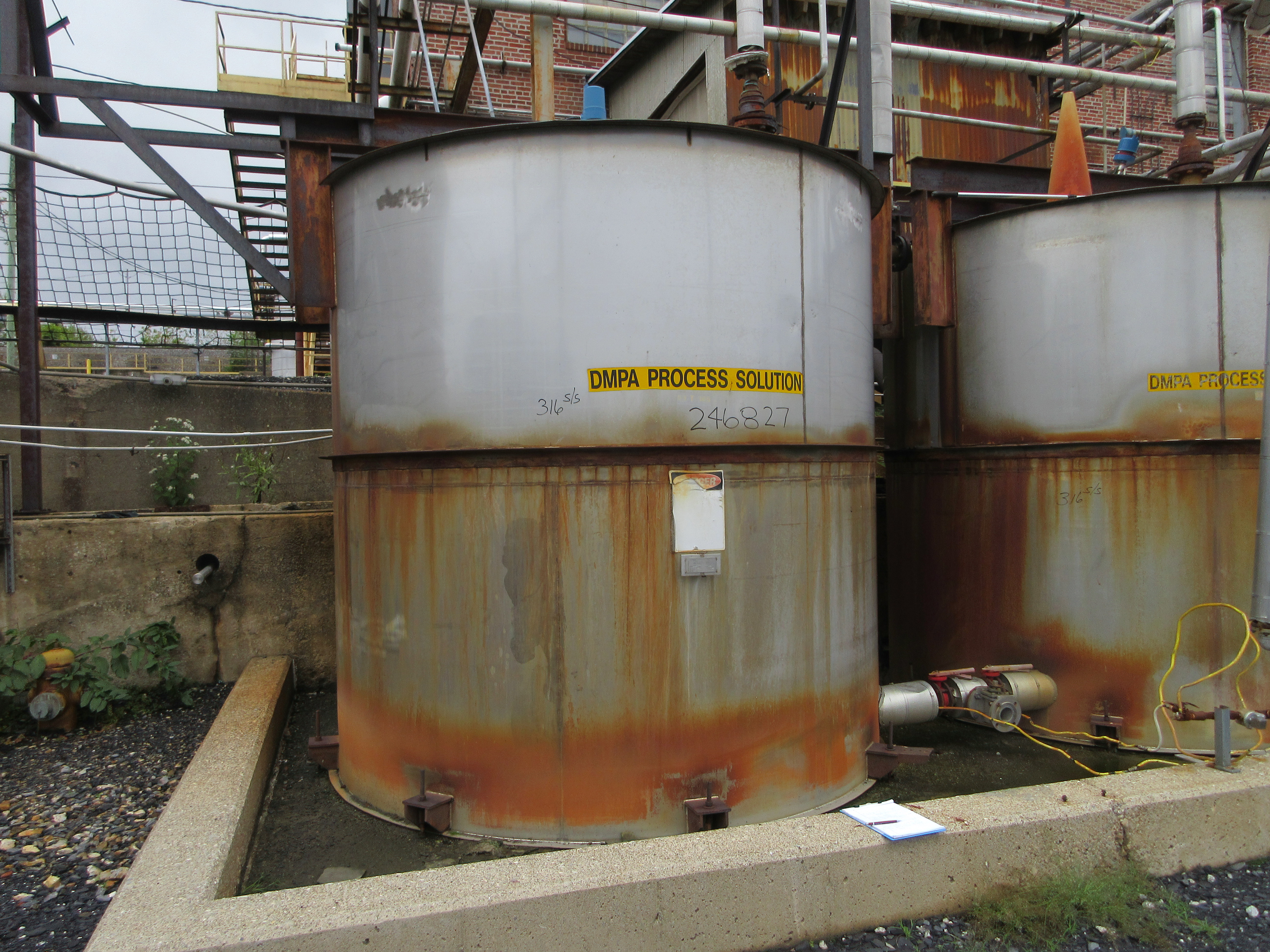 IPP# 246827, 22,712 L (6,000 gallons)  Stainless Steel 316  Tank For Sale