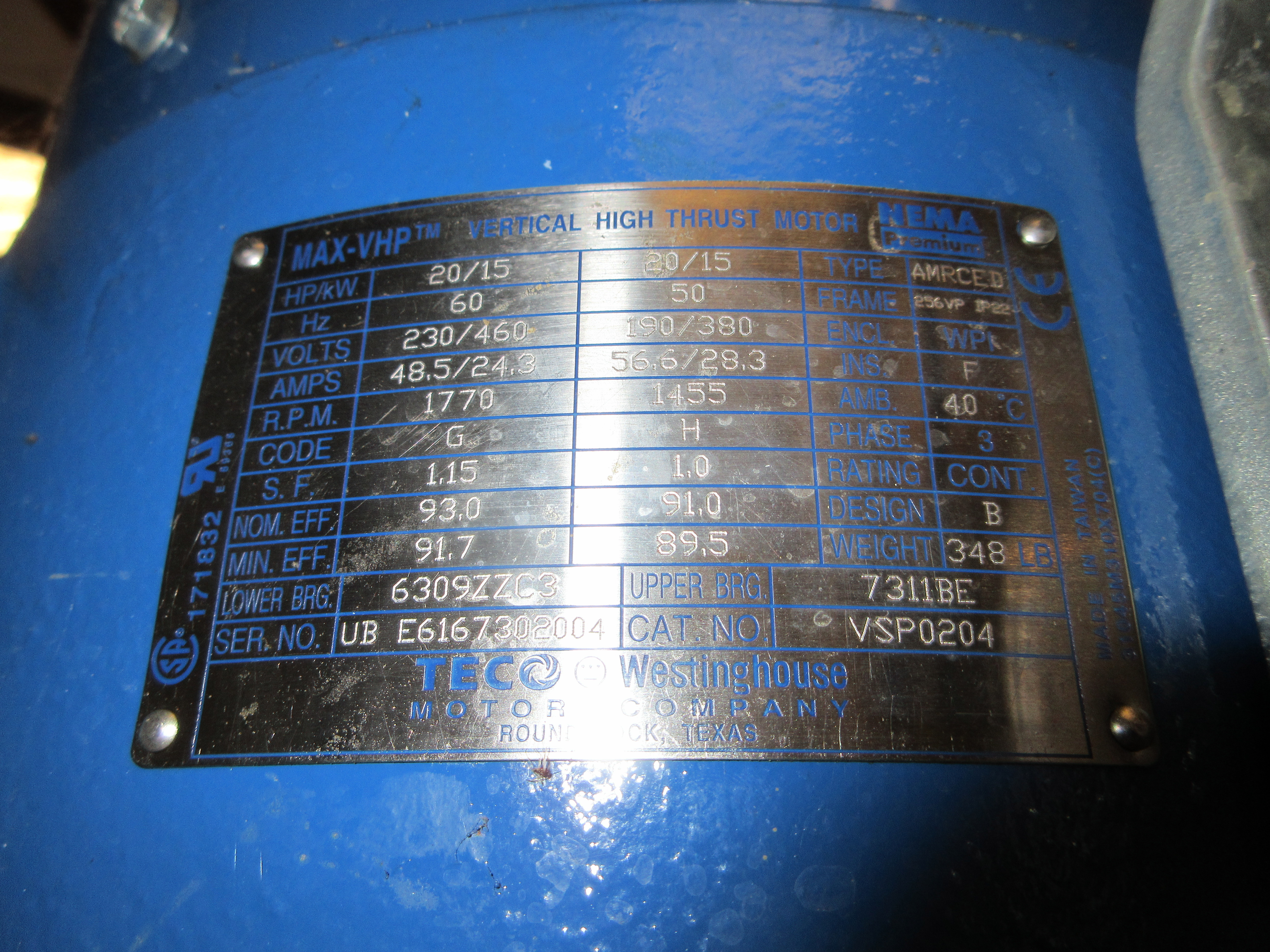 IPP# 246943, 45.4 m3/h (200 GPM)  Carbon Steel Centrifugal Pump For Sale