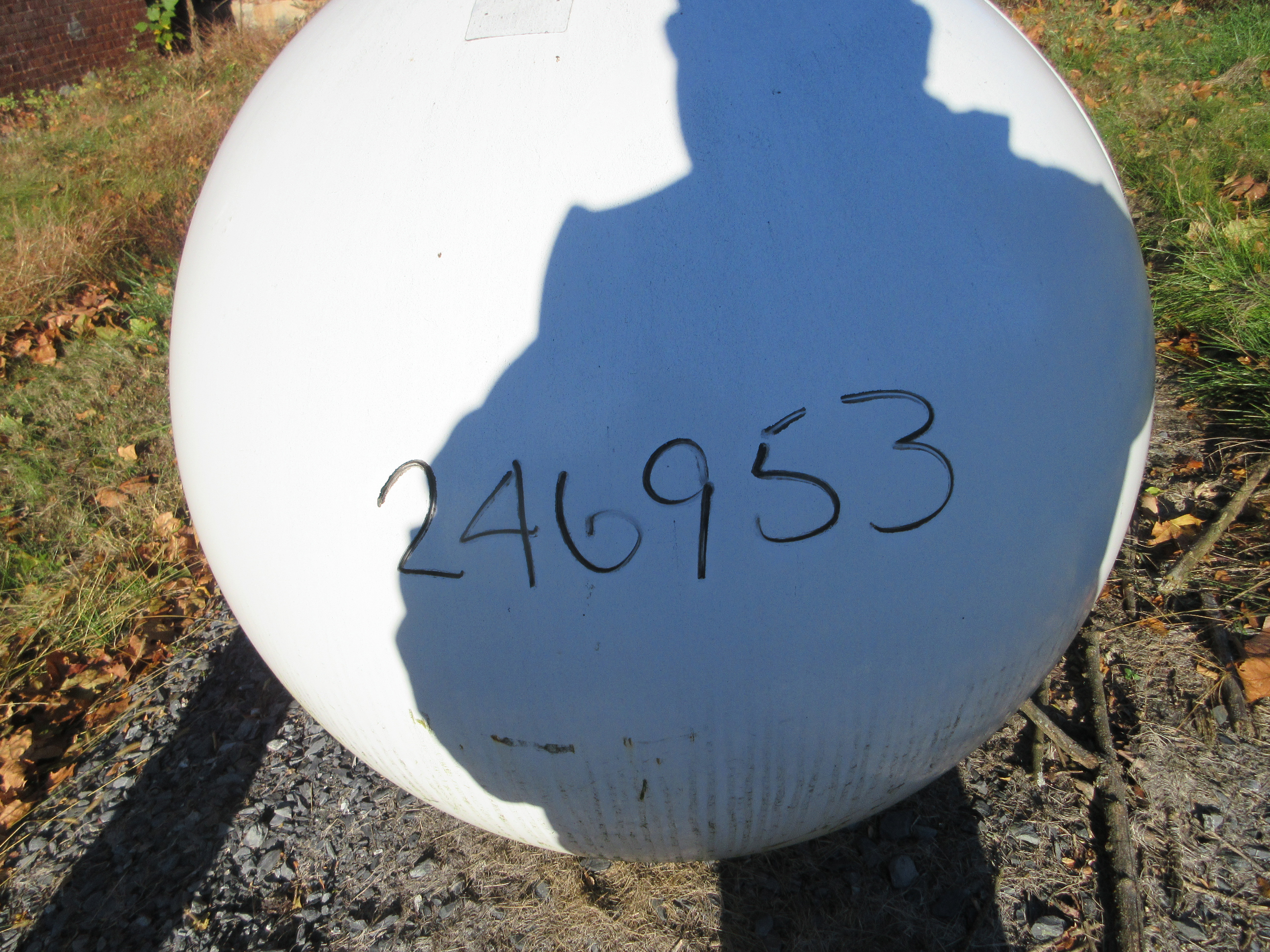 IPP# 246953, 3,785 L (1,000 gallons)  Carbon Steel  Tank For Sale