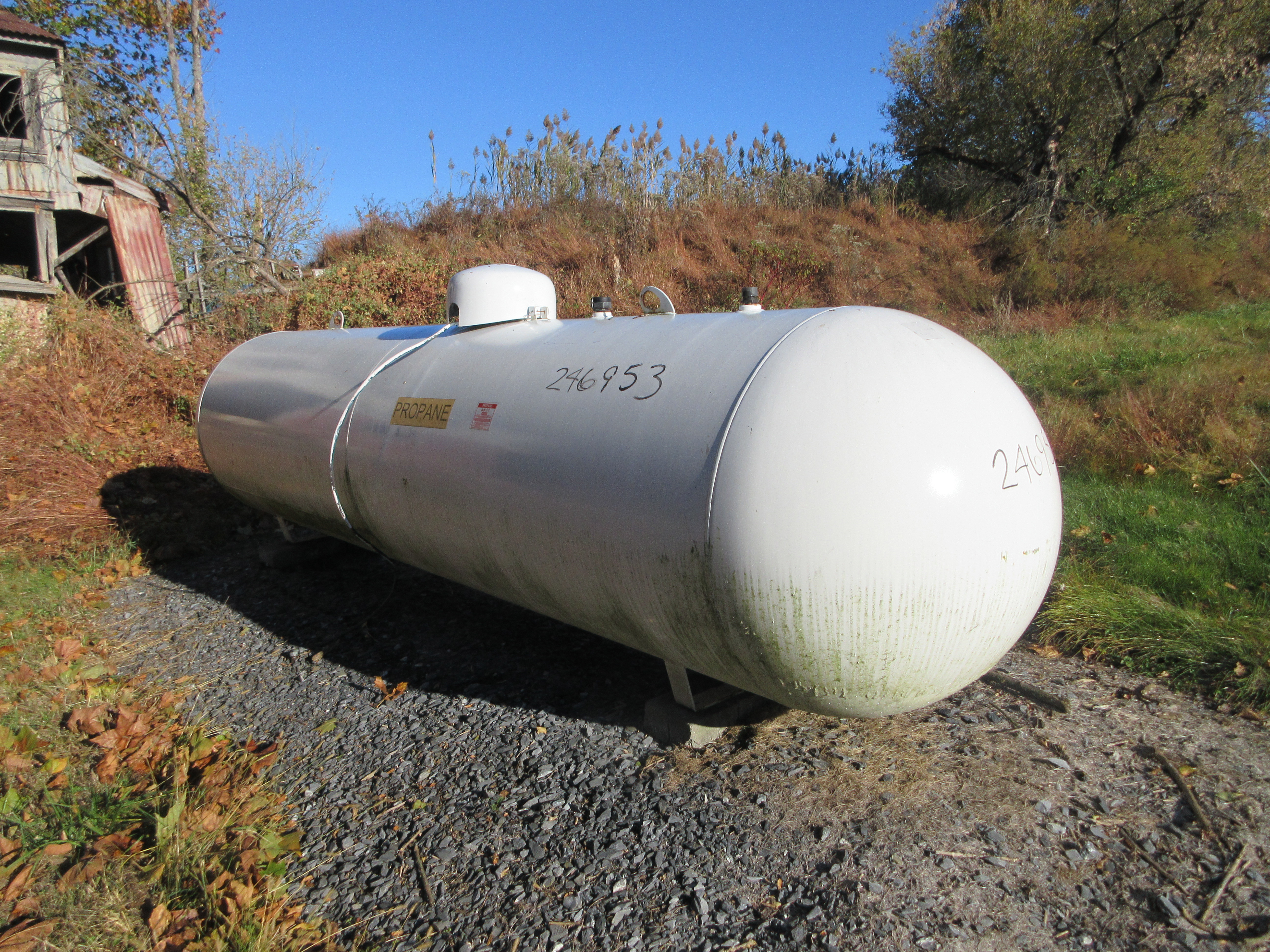 IPP# 246953, 3,785 L (1,000 gallons)  Carbon Steel  Tank For Sale