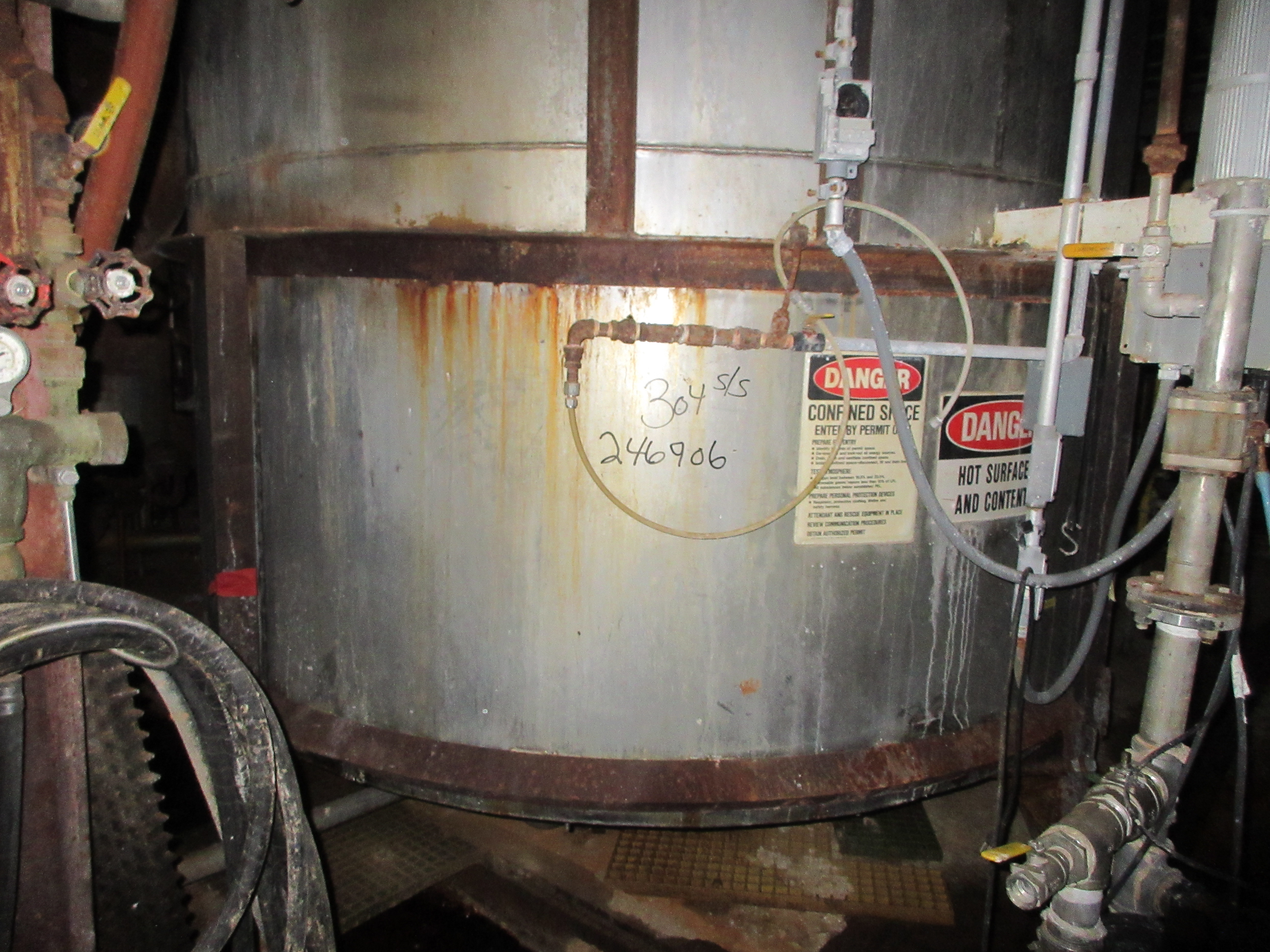 IPP# 246906, 6,435 L (1,700 gallons)  Stainless Steel 304  Tank For Sale