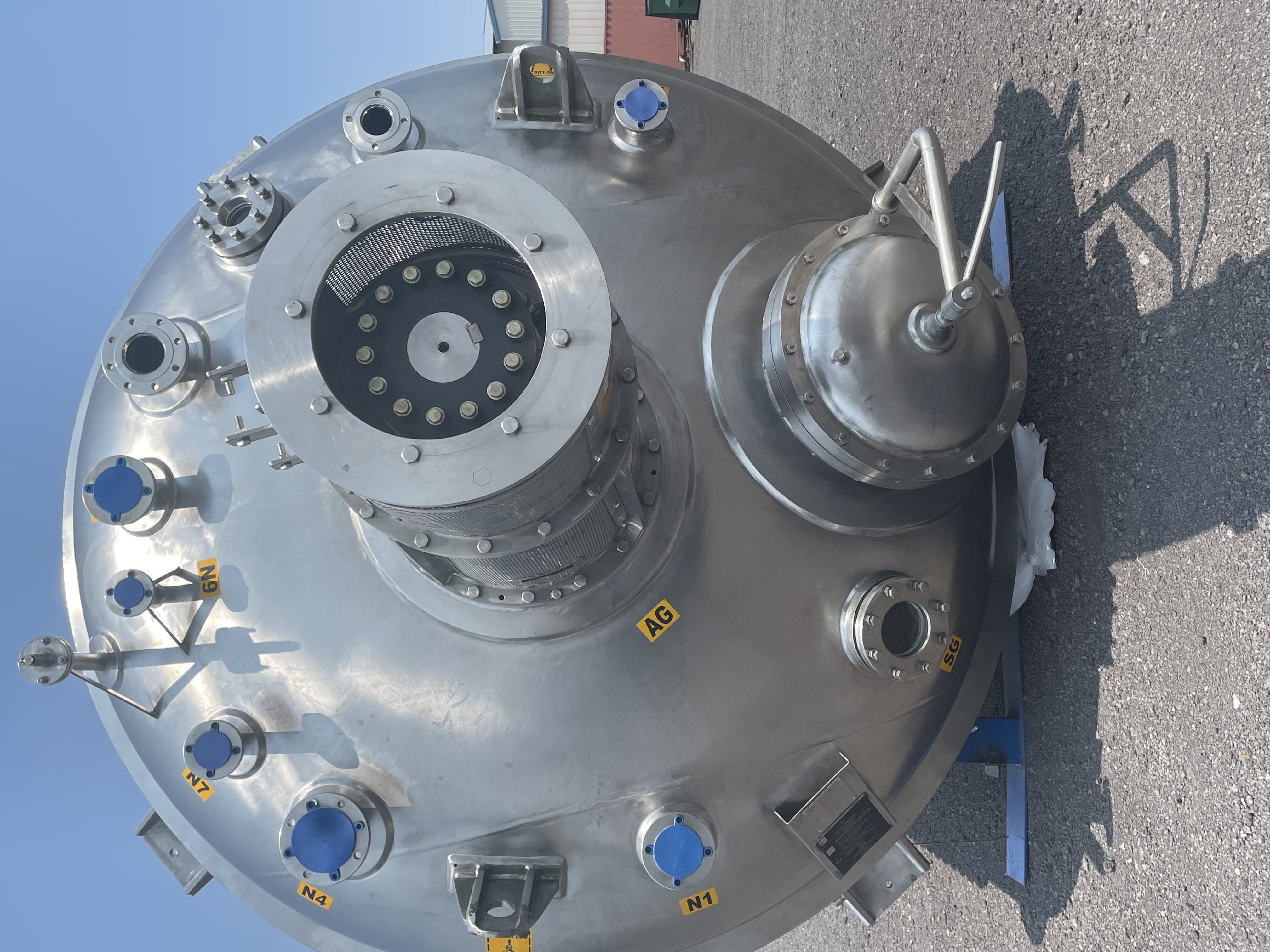 New 6000 gallon Stainless Steel 316 Batch-Type Agitated Reactor - IPP# 246937