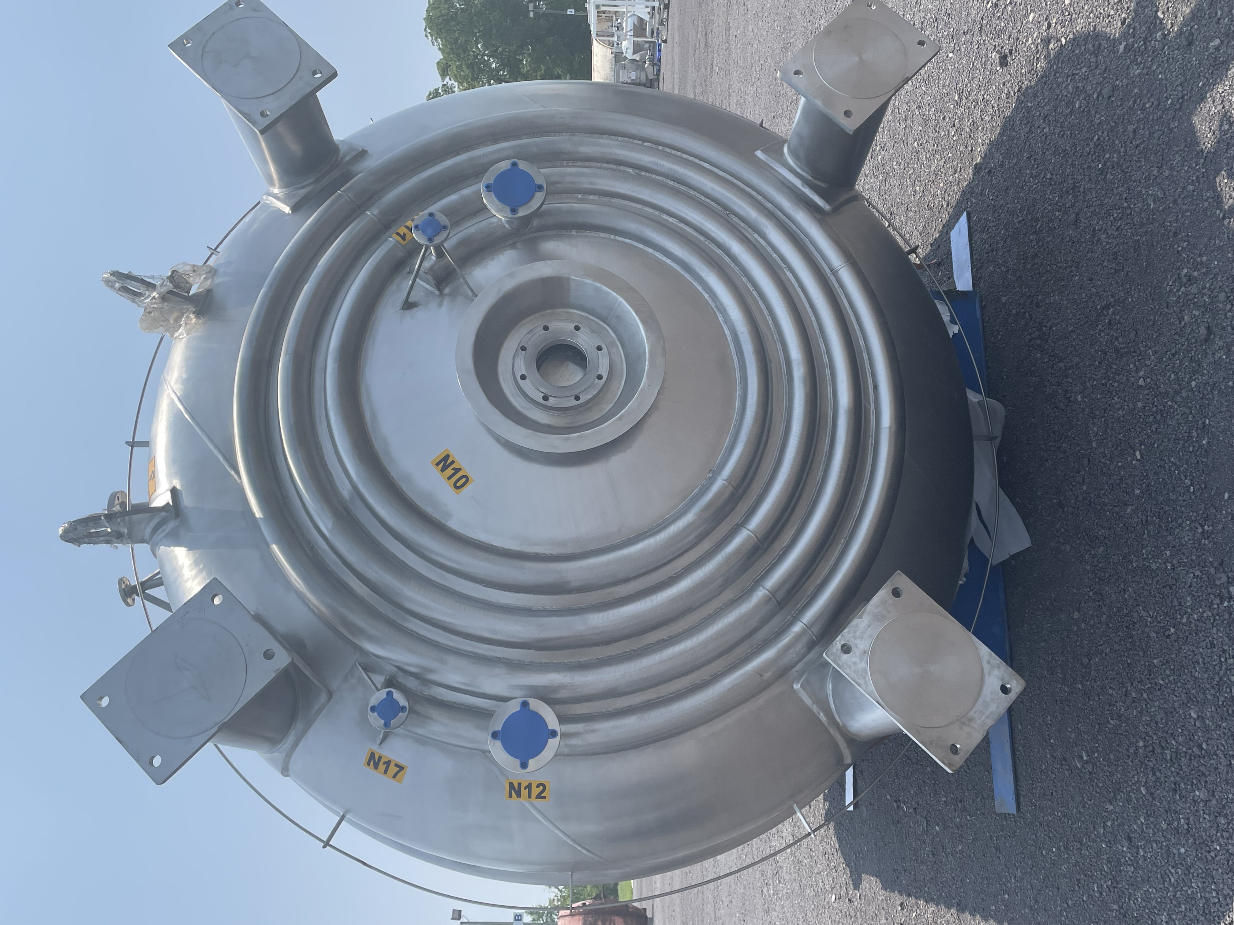 New 6000 gallon Stainless Steel 316 Batch-Type Agitated Reactor - IPP# 246937