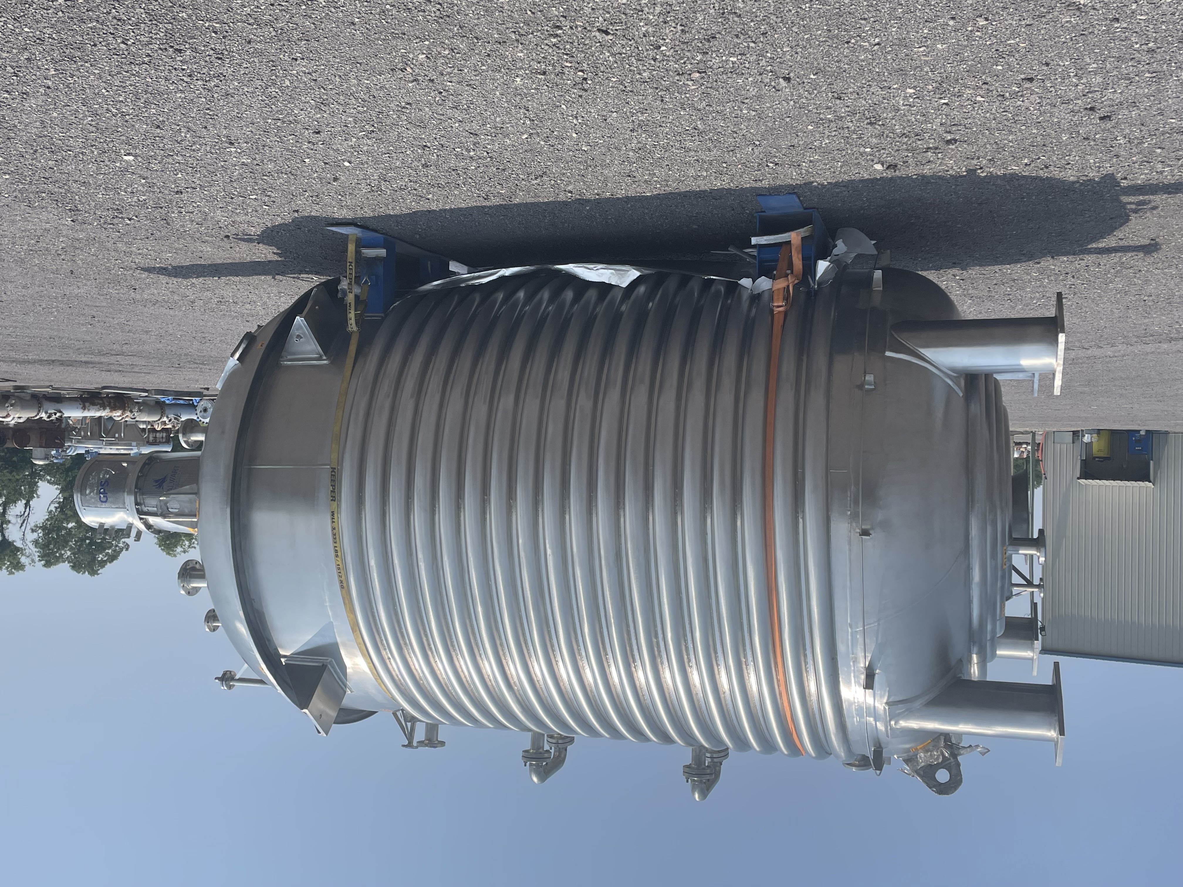 New 6000 gallon Stainless Steel 316 Batch-Type Agitated Reactor - IPP# 246937