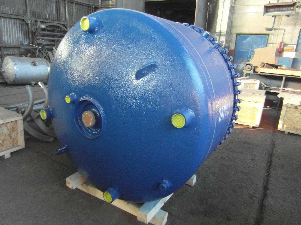 500-Gallon Glass-Lined Batch Agitated Reactor – Pfaudler ELL Series - IPP# 247007